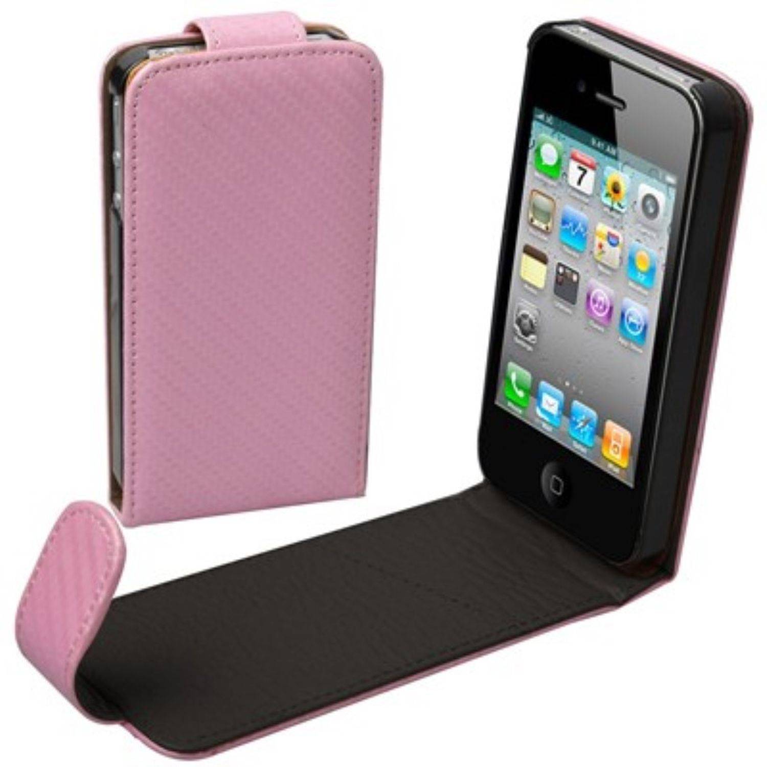 Apple iPhone 4 / 4s Handyhülle Backcover Rosa