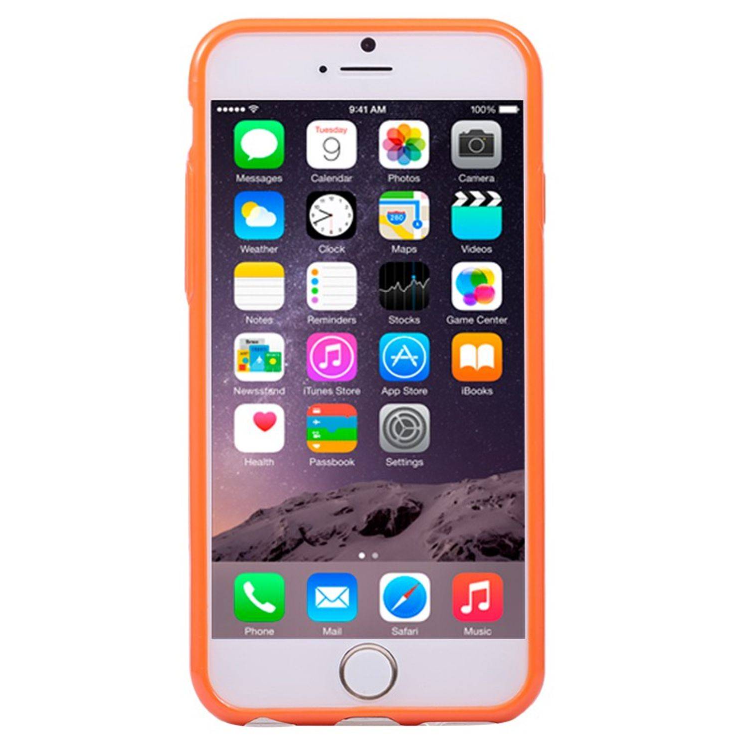 Apple IPhone 6 Plus / 6s Plus Handyhülle Backcover Orange