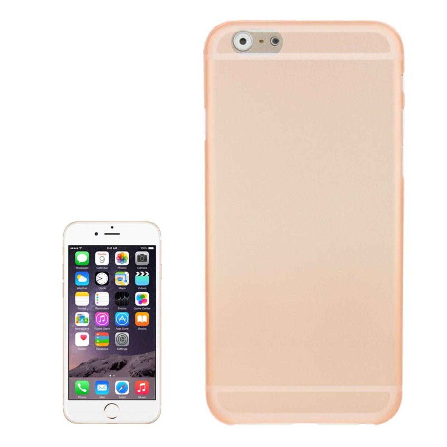 Apple IPhone 6 Plus / 6s Plus Handyhülle Backcover Orange