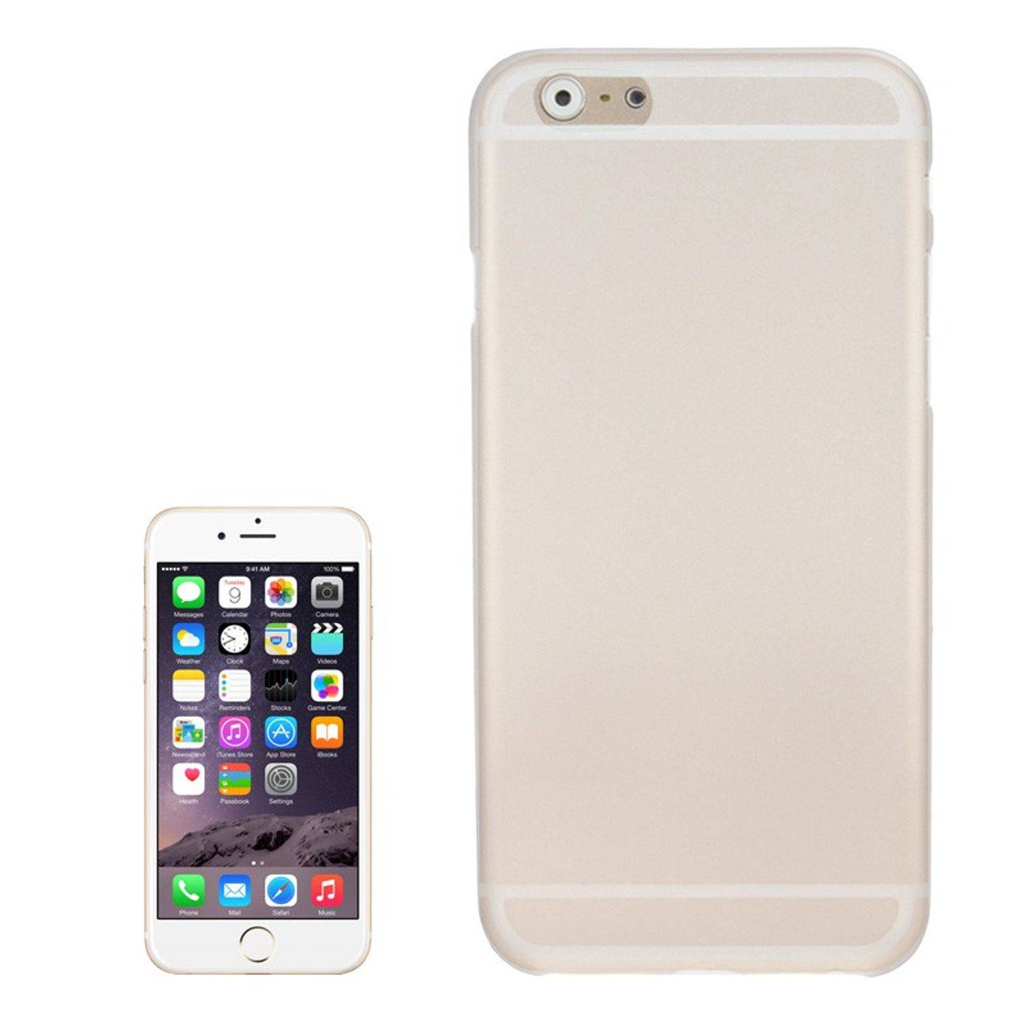 Apple IPhone 6 Plus / 6s Plus Handyhülle Backcover Grau