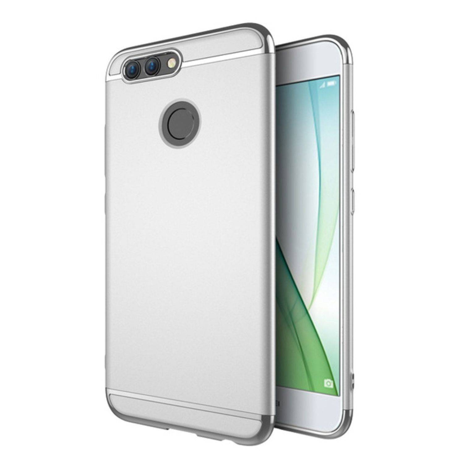 Huawei Nova 2 Plus Handyhülle Backcover Silber