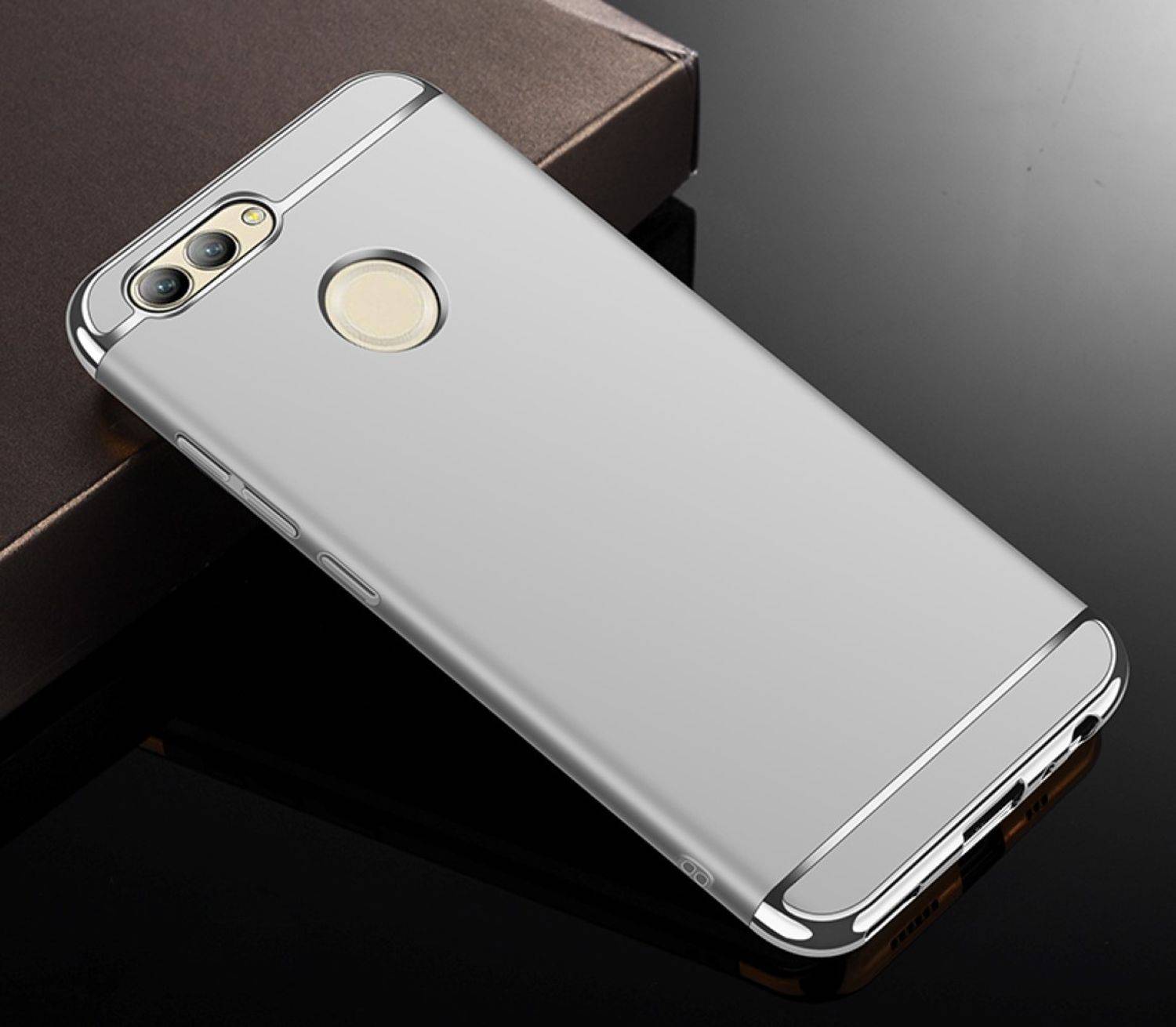 Huawei Nova 2 Plus Handyhülle Backcover Silber