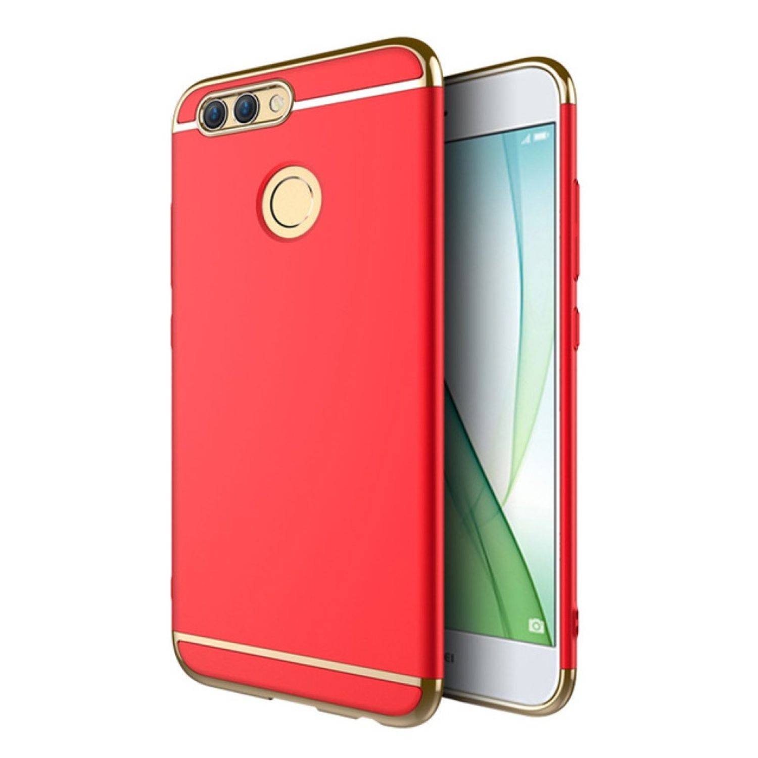 Huawei Nova 2 Plus Handyhülle Backcover Rot