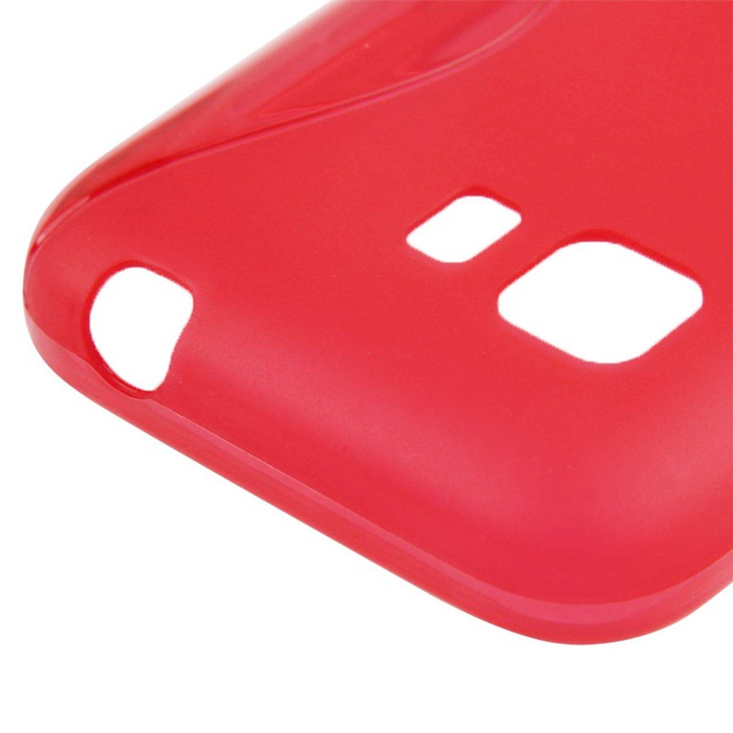 Huawei Ascend Y330 Handyhülle Backcover Transparent