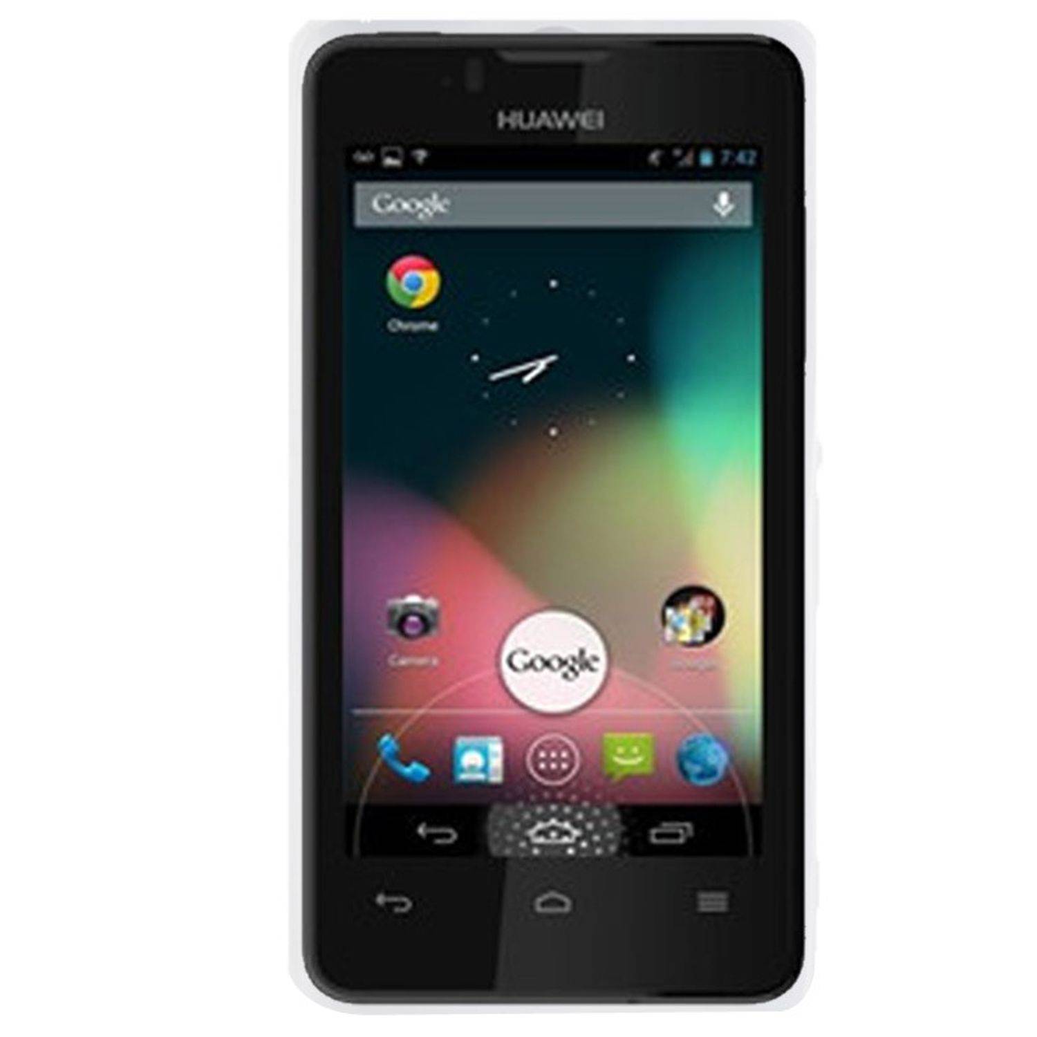Huawei Ascend Y330 Handyhülle Backcover Transparent