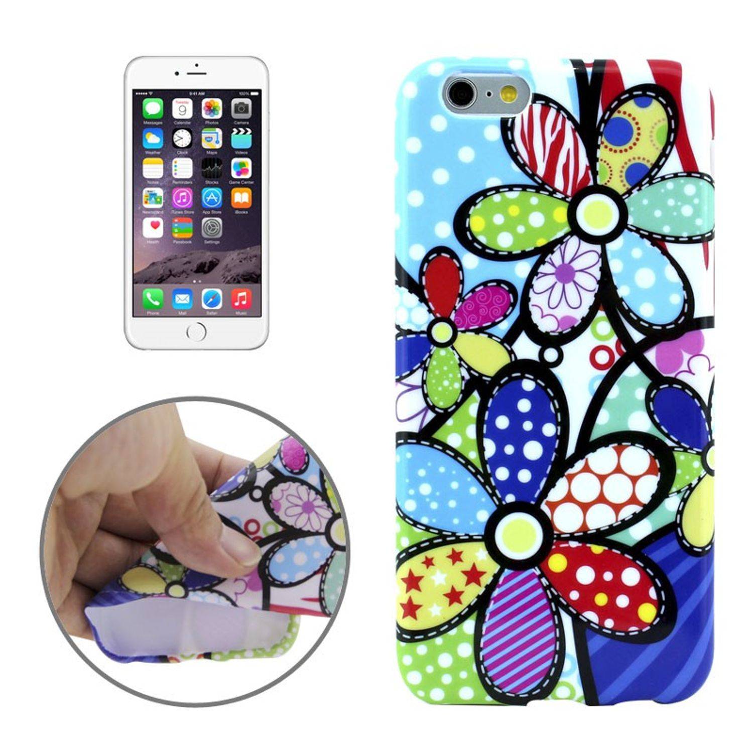 Apple IPhone 6 Plus / 6s Plus Handyhülle Backcover Mehrfarbig