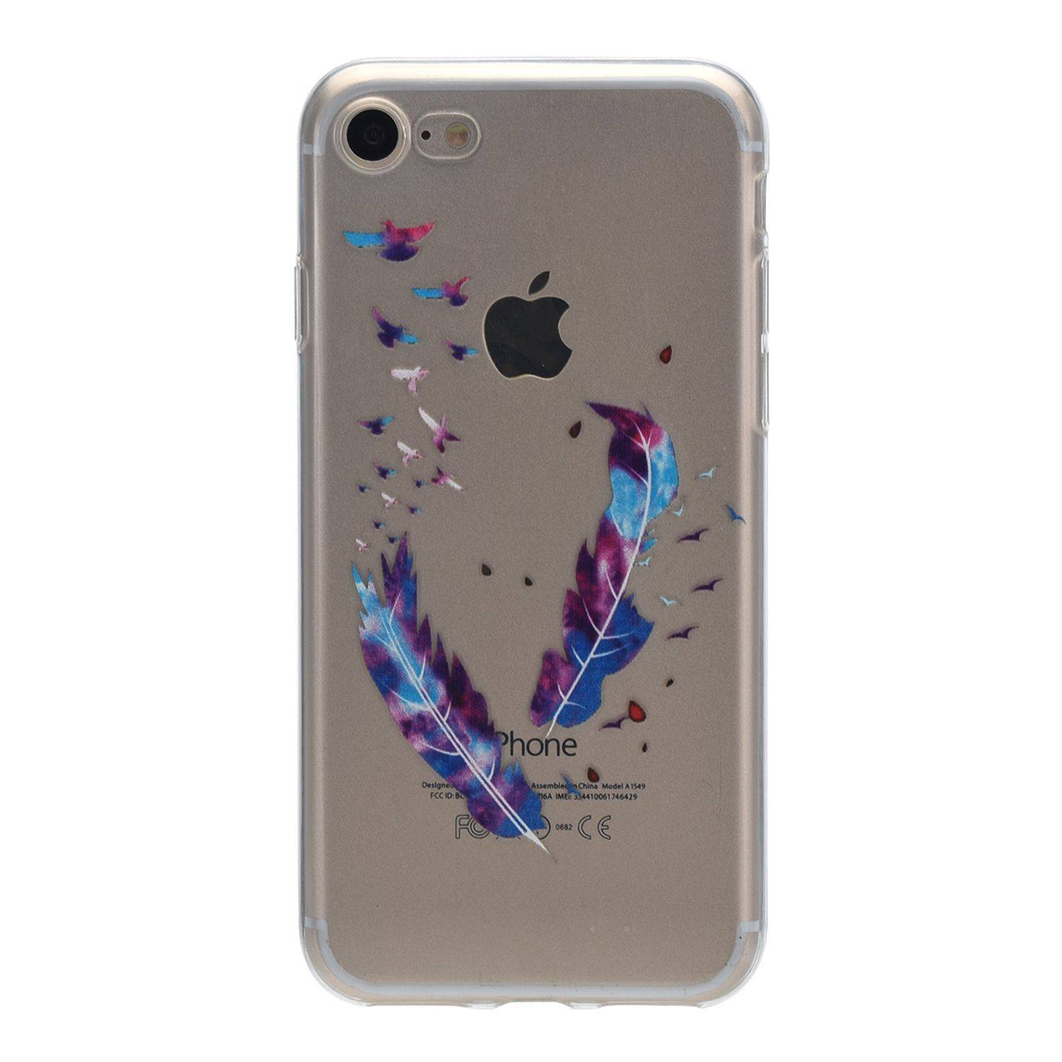 Apple iPhone 5 / 5s / SE Handyhülle Backcover Mehrfarbig