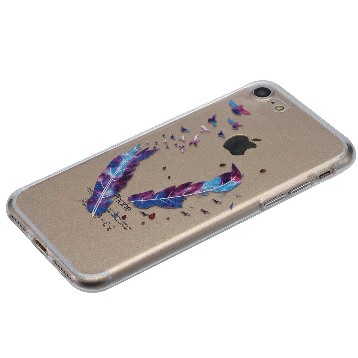 Apple iPhone 5 / 5s / SE Handyhülle Backcover Mehrfarbig