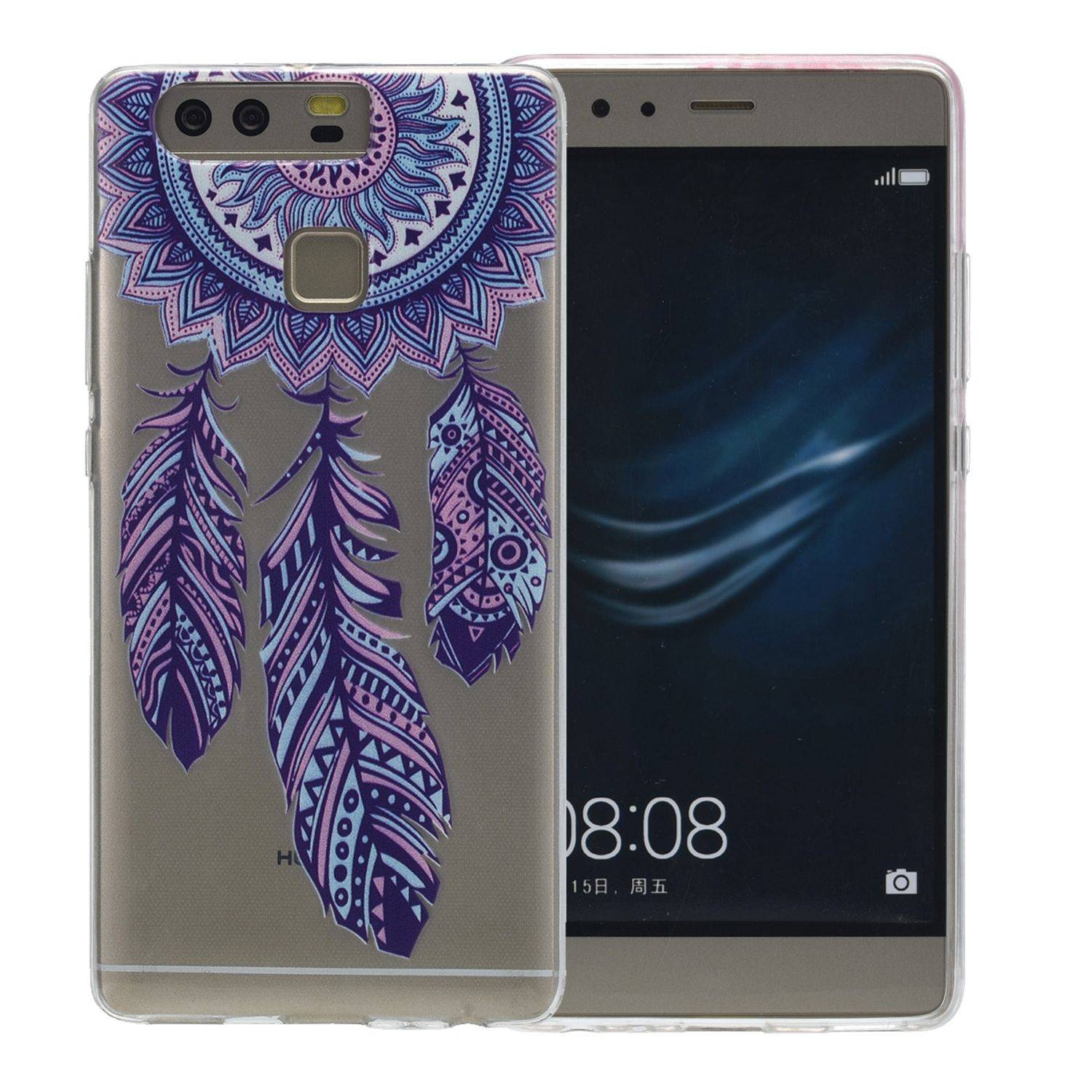 Huawei P10 Plus Handyhülle Backcover Mehrfarbig