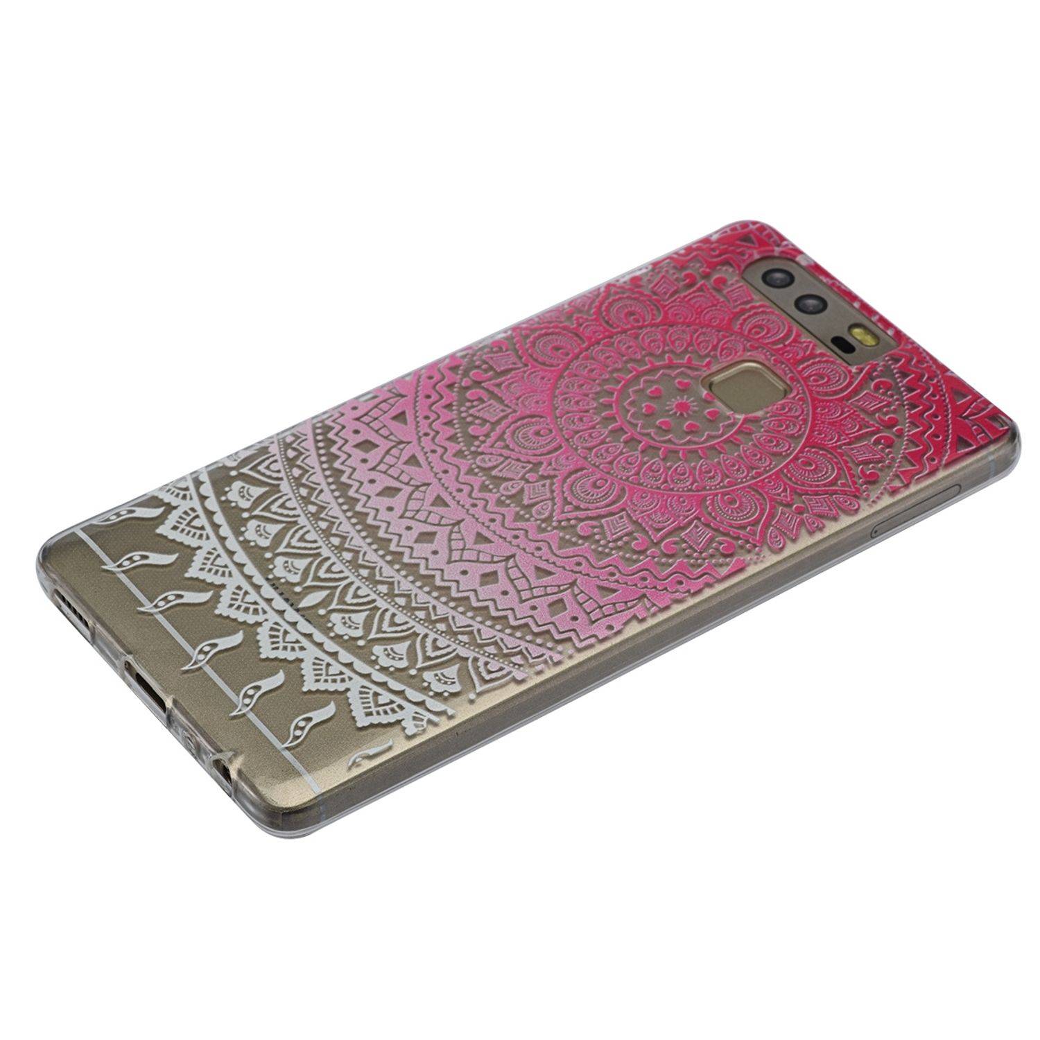 Huawei P10 Plus Handyhülle Backcover Mehrfarbig