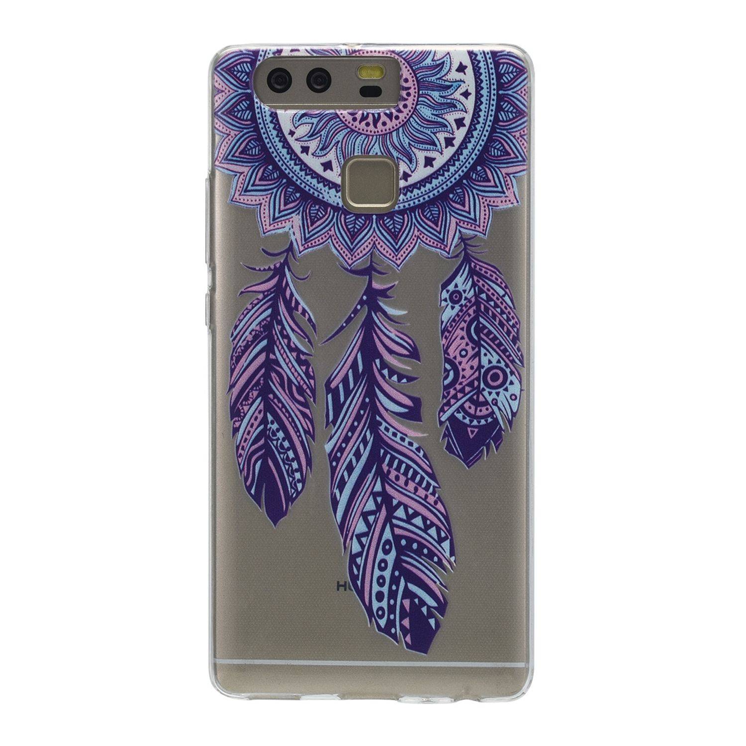Huawei P10 Plus Handyhülle Backcover Weiß