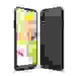 Hülle kompatibel mit Samsung Galaxy A01 Kunststoff Soft Handyhülle - Handy Case Schwarz