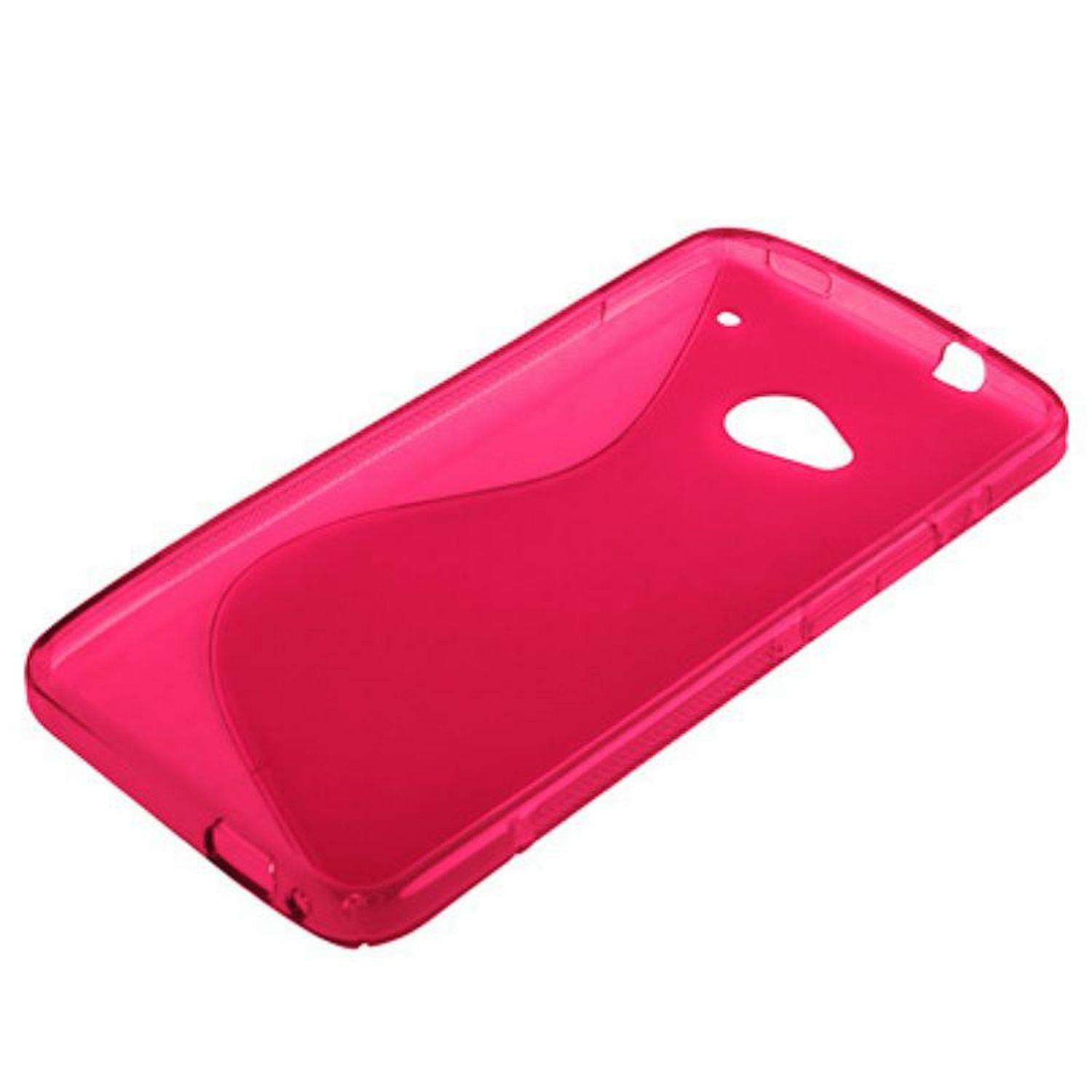 HTC One Handyhülle Backcover Transparent