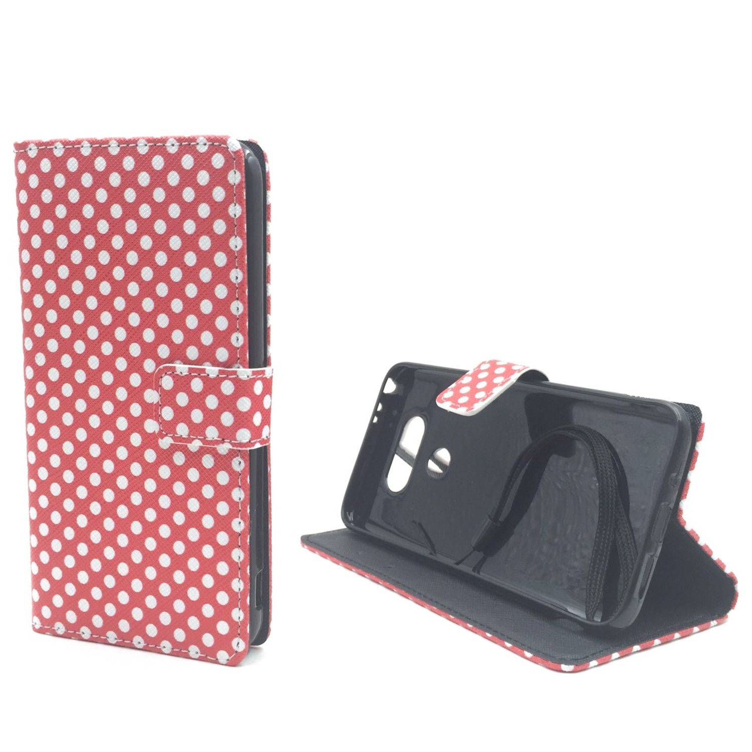 LG G5 Handyhülle Bookcover Rot