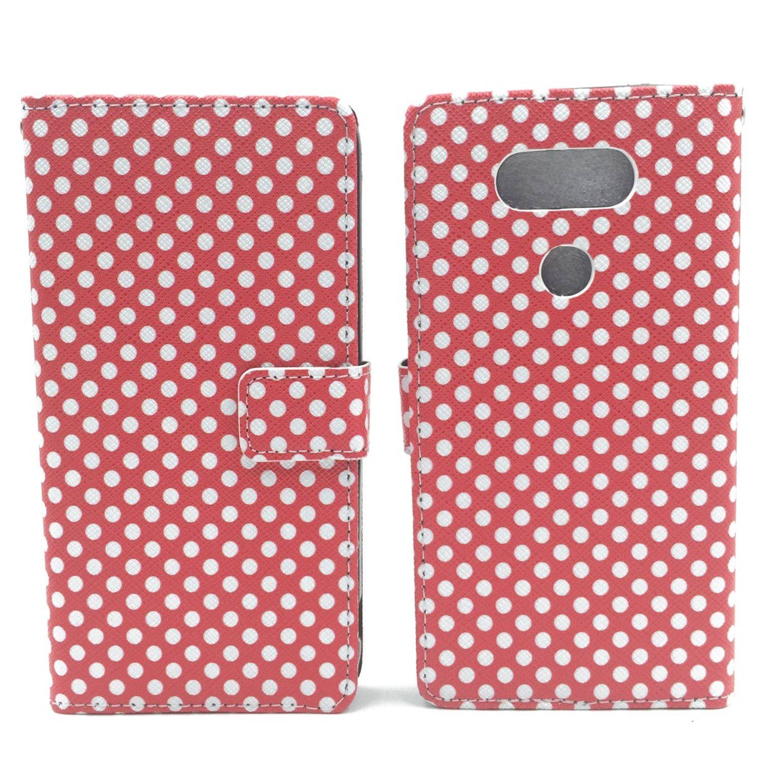 LG G5 Handyhülle Bookcover Rot