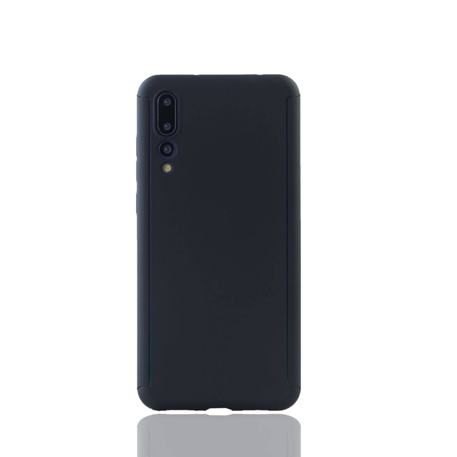 Huawei P20 Pro Handyhülle 360 Grad Schutz Full Cover Schwarz