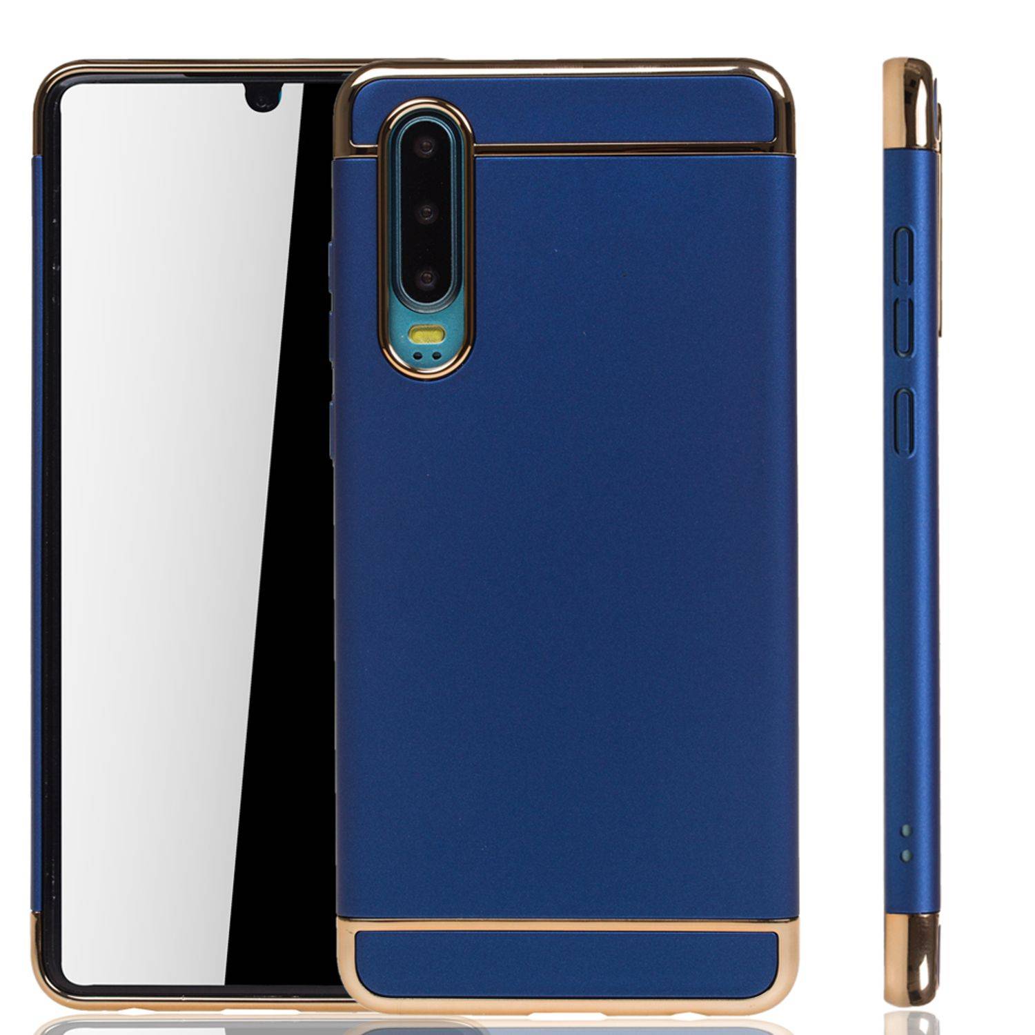 Huawei P30 Handyhülle Backcover Blau