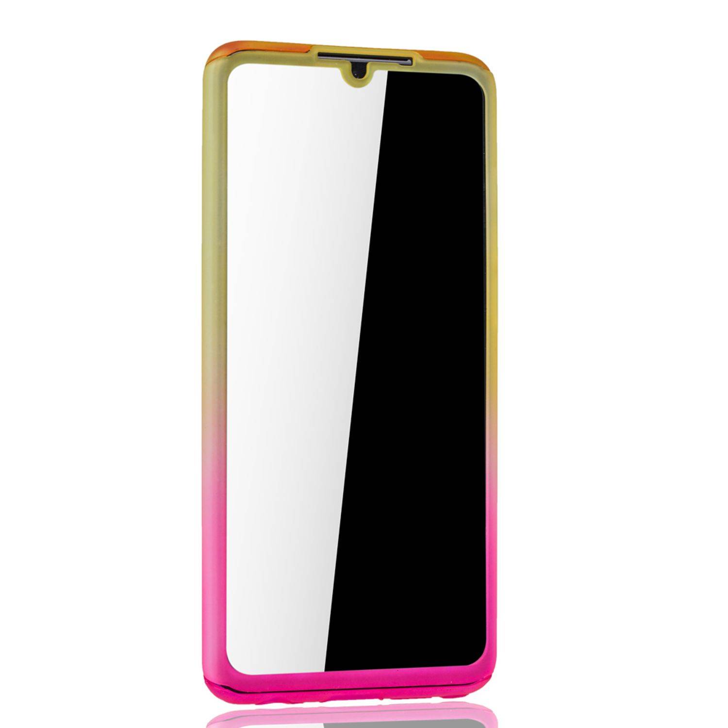 Huawei P30 Handyhülle 360 Grad Schutz Full Cover Mehrfarbig