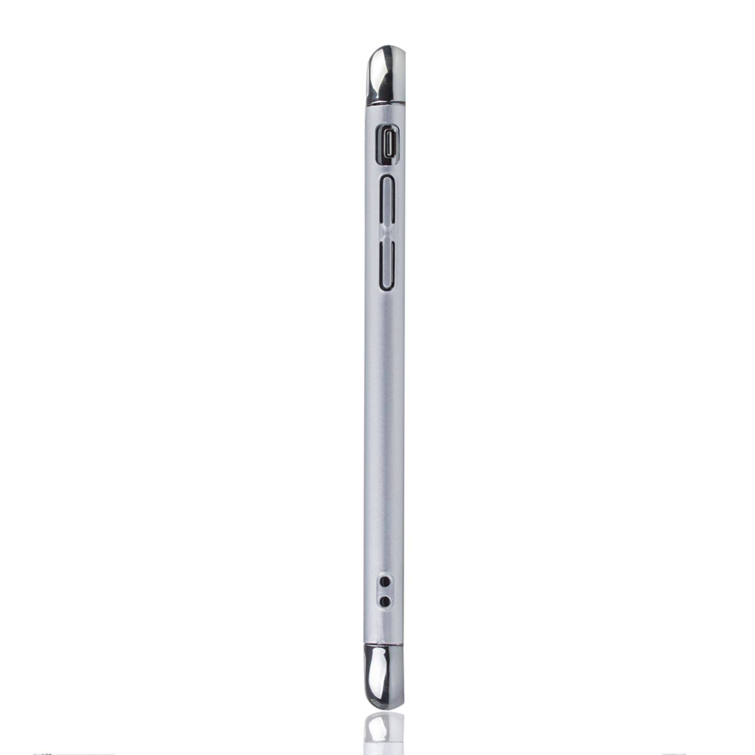Apple iPhone X / iPhone XS Handyhülle Backcover Silber