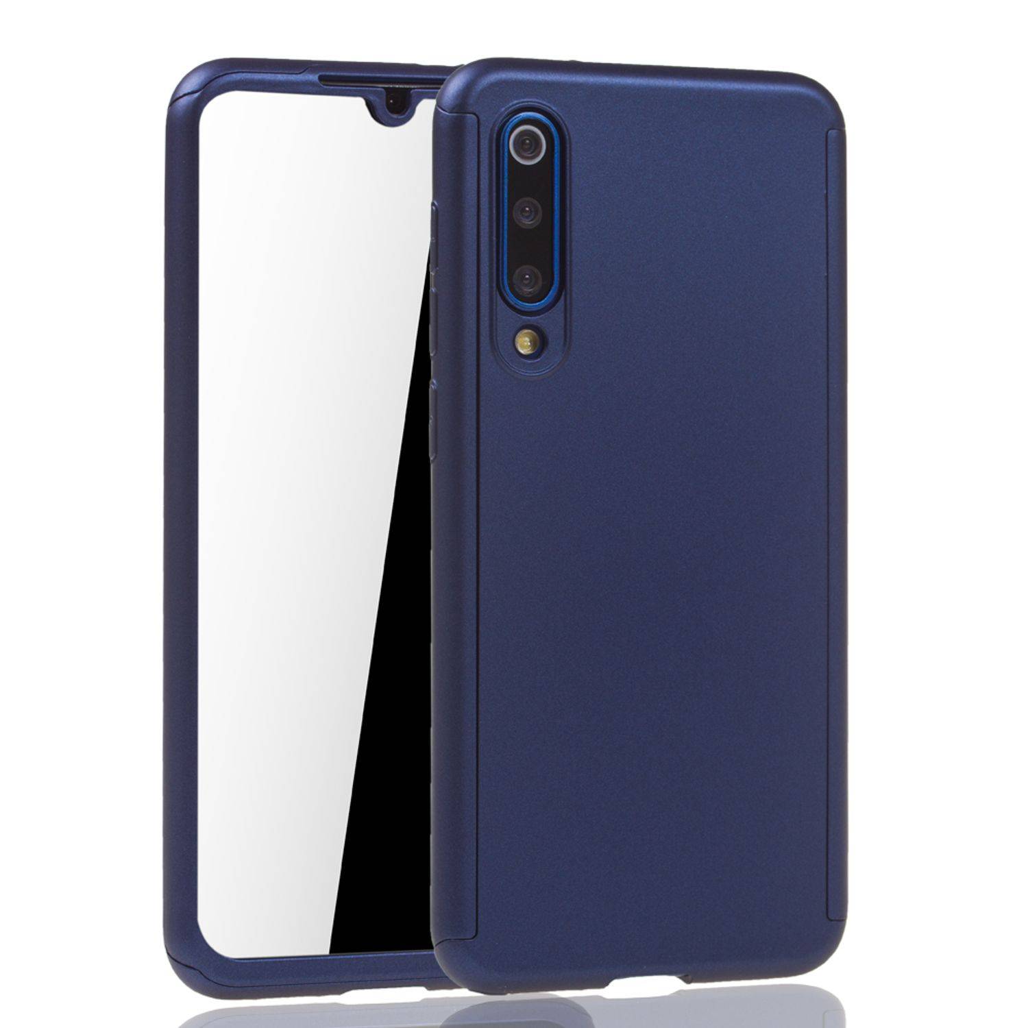 Xiaomi Mi 9 SE Handyhülle 360 Grad Schutz Full Cover Blau