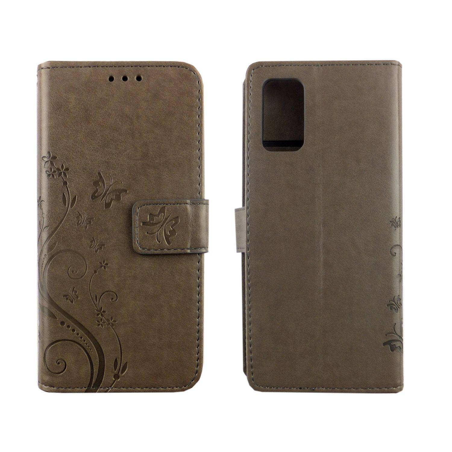 Samsung Galaxy S20 Plus Handyhülle Bookcover Grau