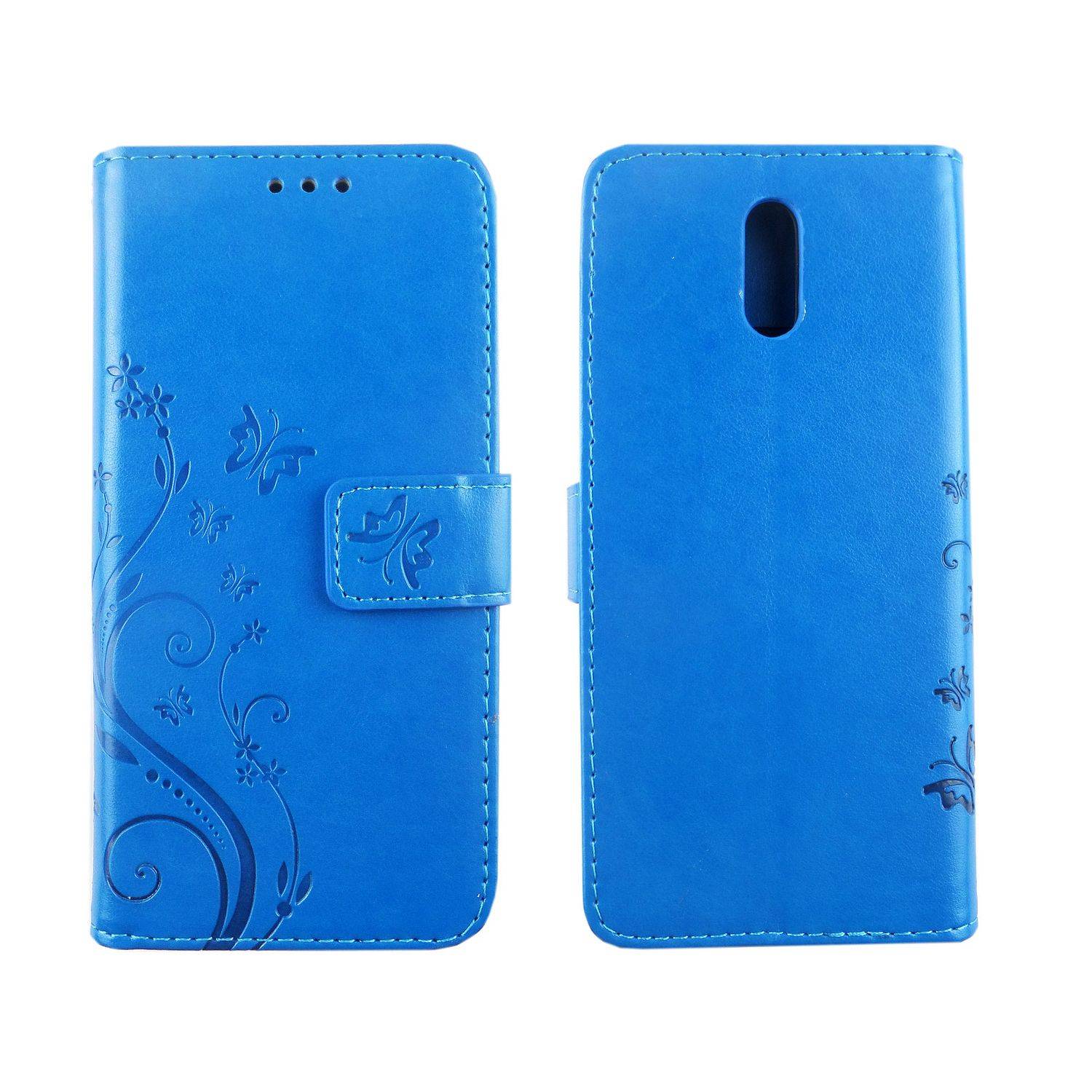 Nokia 2.3 Handyhülle Bookcover Blau