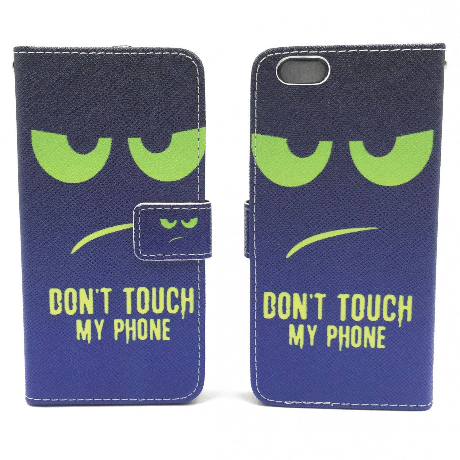 Apple iPhone 6 / 6s Handyhülle Bookcover Grün