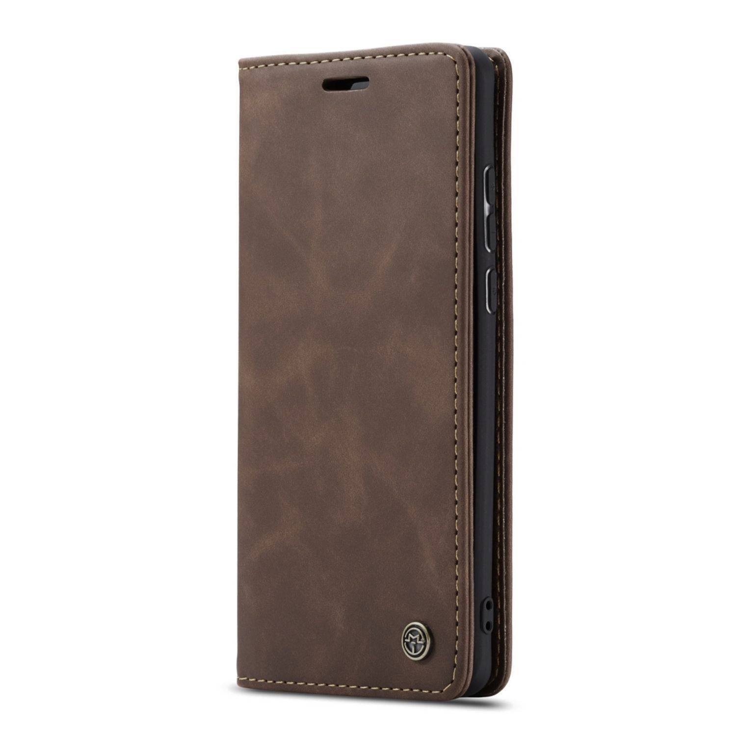 Huawei P40 Pro Handyhülle Schutztasche Bookcover Braun