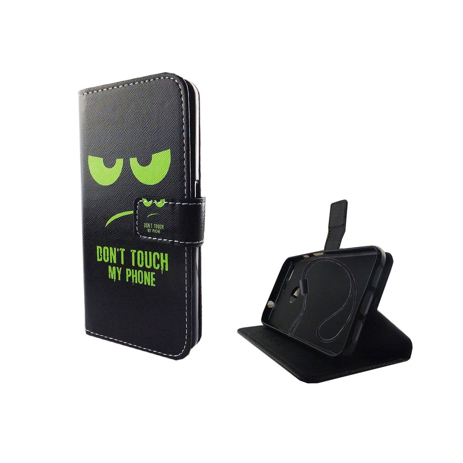 Google Pixel XL Handyhülle Bookcover Grün
