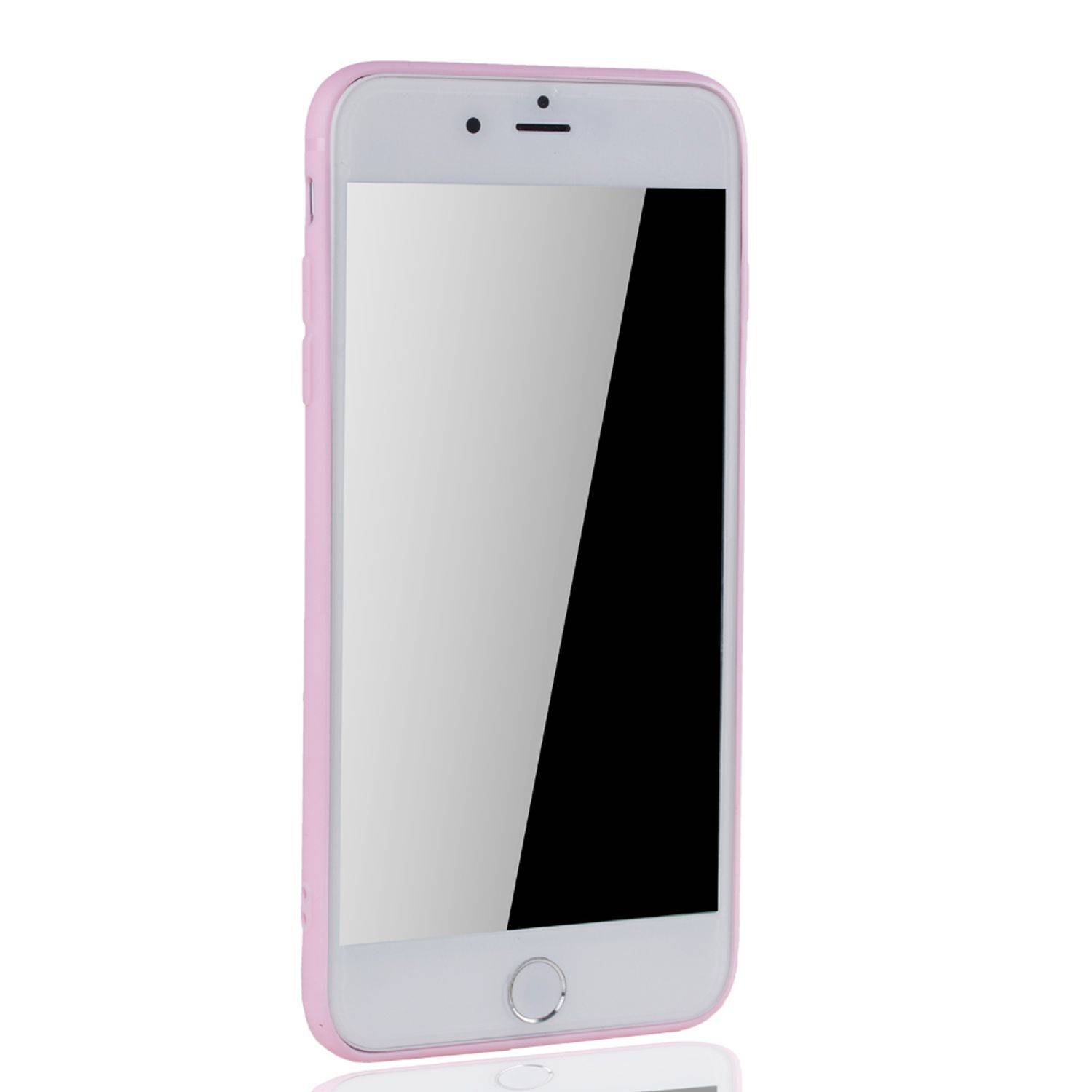 Apple iPhone 8 Plus Handyhülle Backcover Rosa