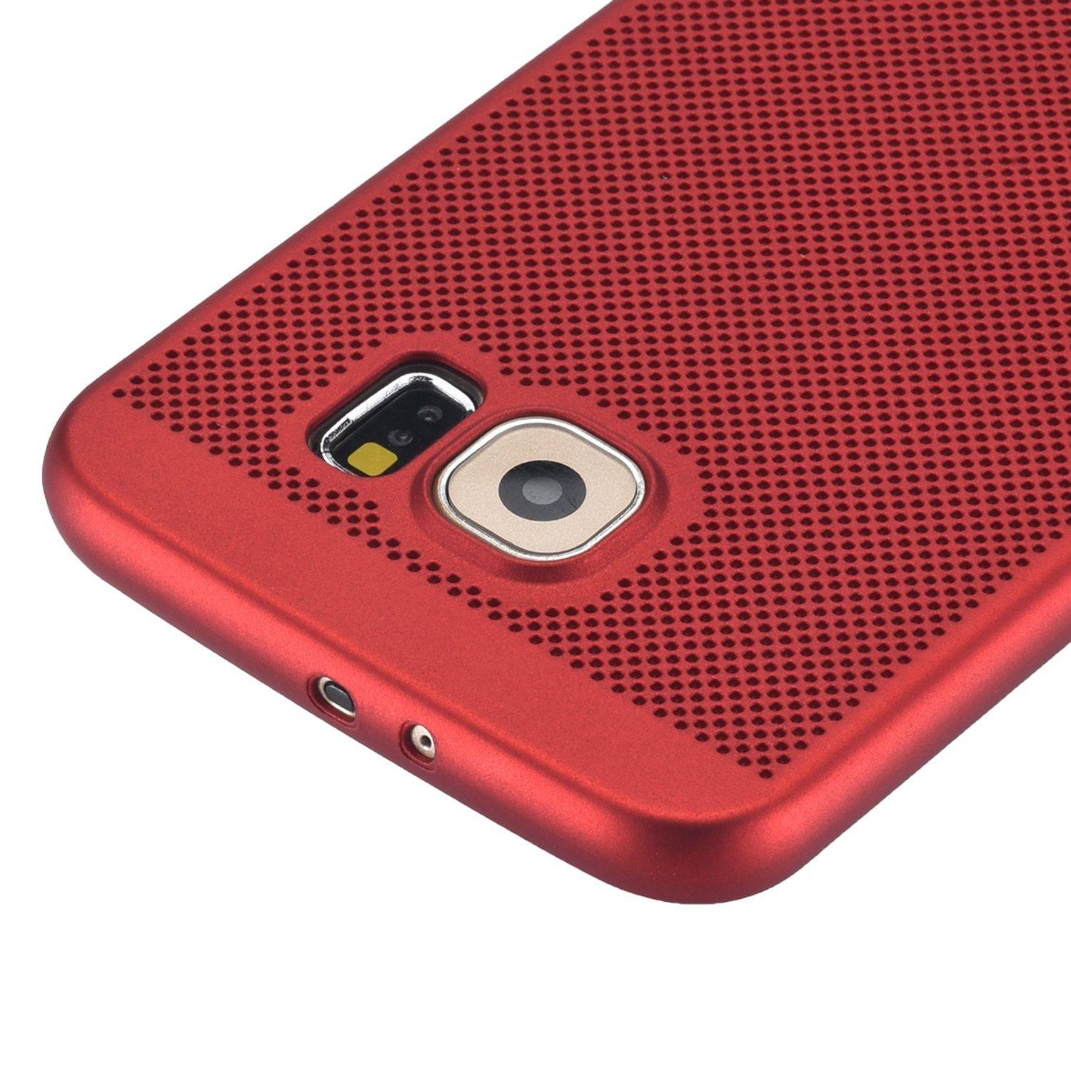 Samsung Galaxy S6 Handyhülle Backcover Rosa