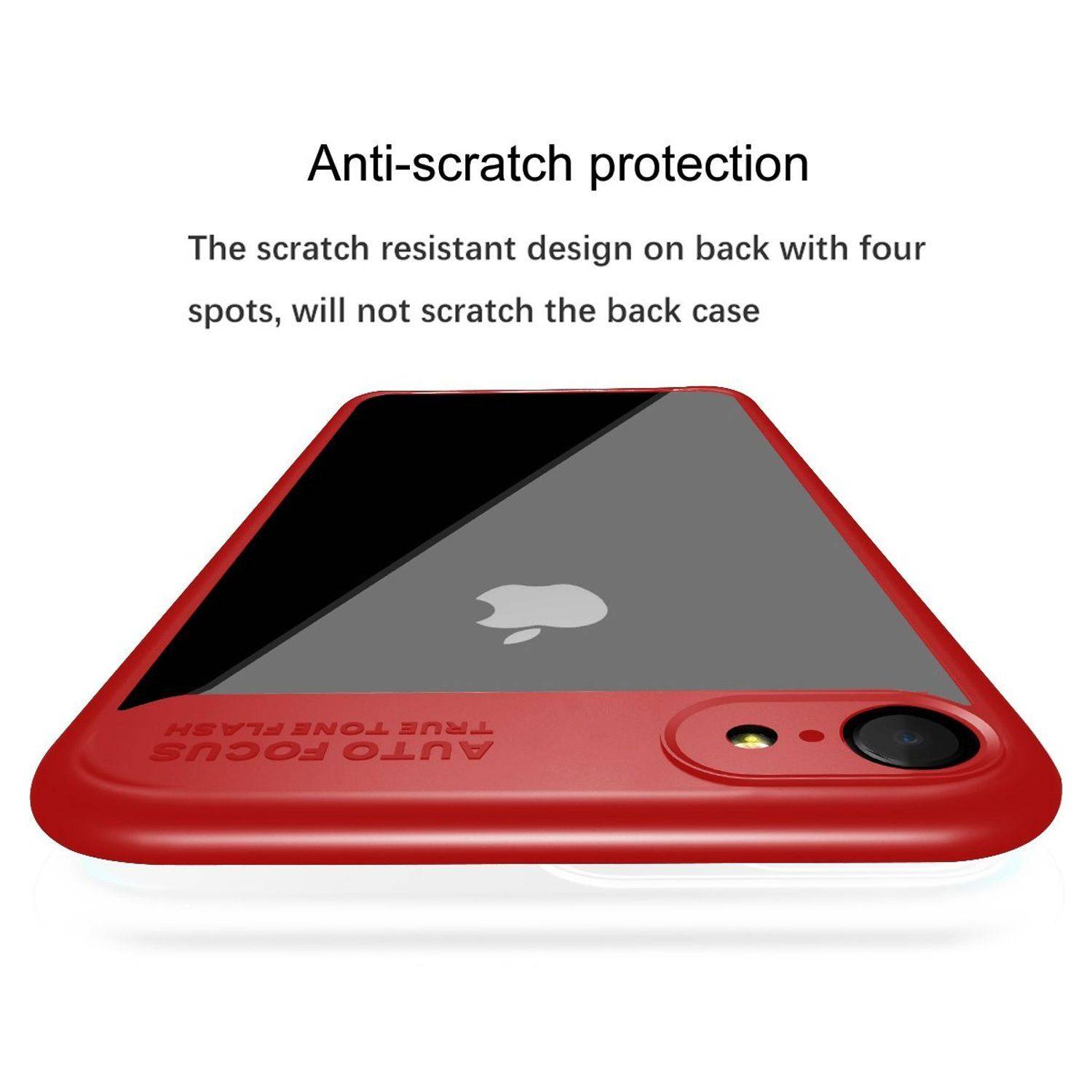Apple iPhone 7 Plus / 8 Plus Handyhülle Backcover Rot