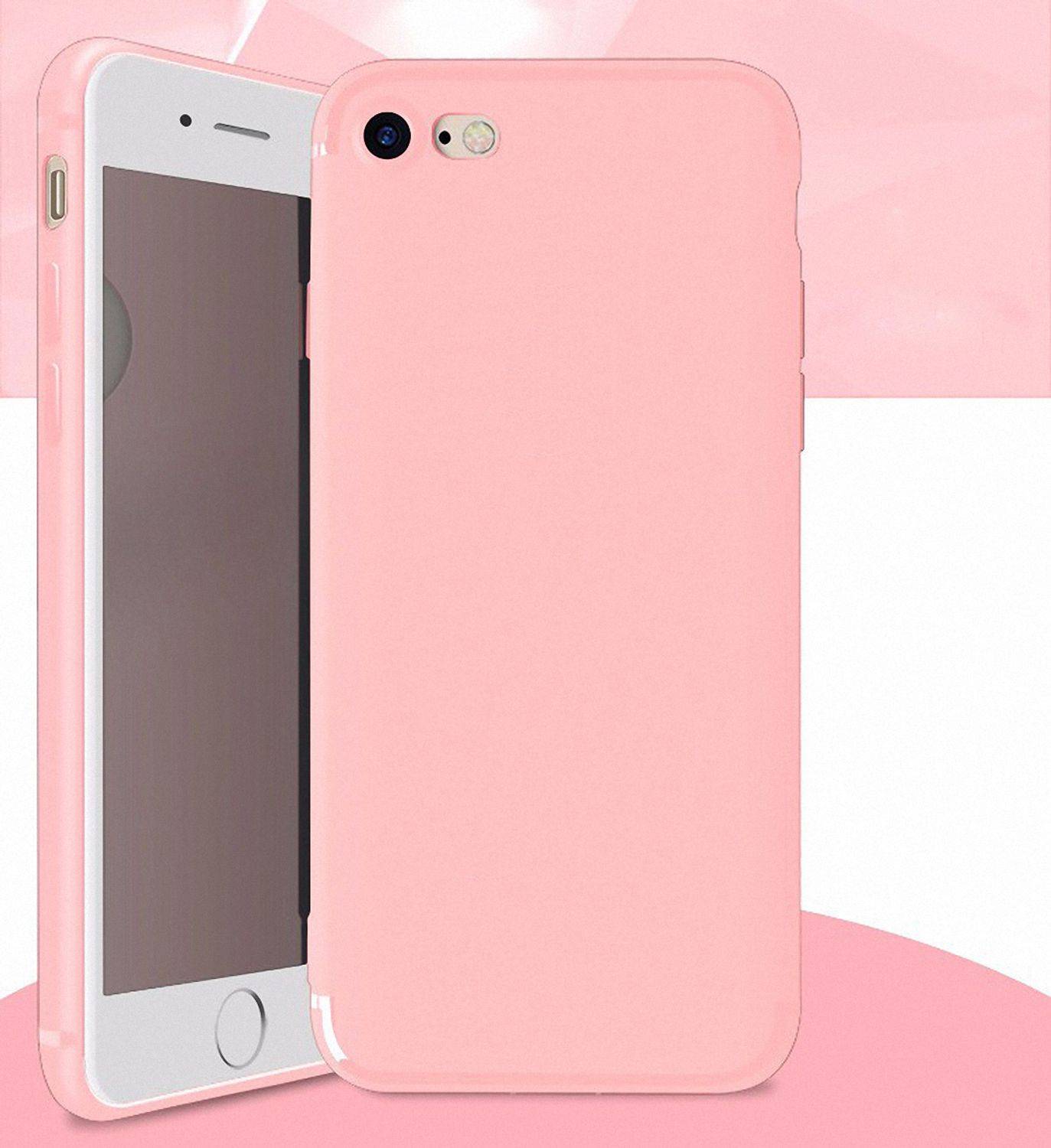 Apple iPhone 8 Handyhülle Backcover Rosa