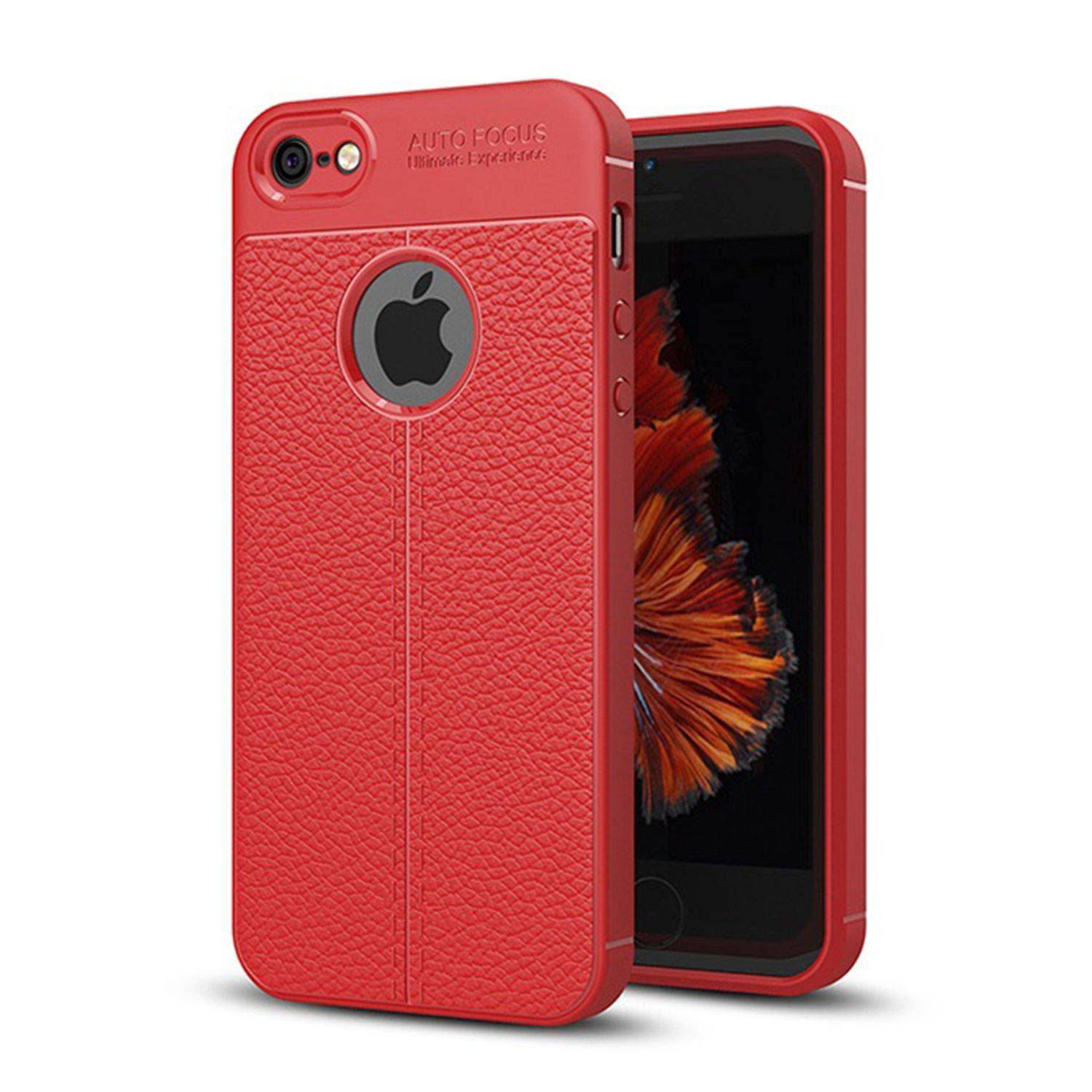 Apple iPhone 5 / 5s / SE Handyhülle Backcover Rot