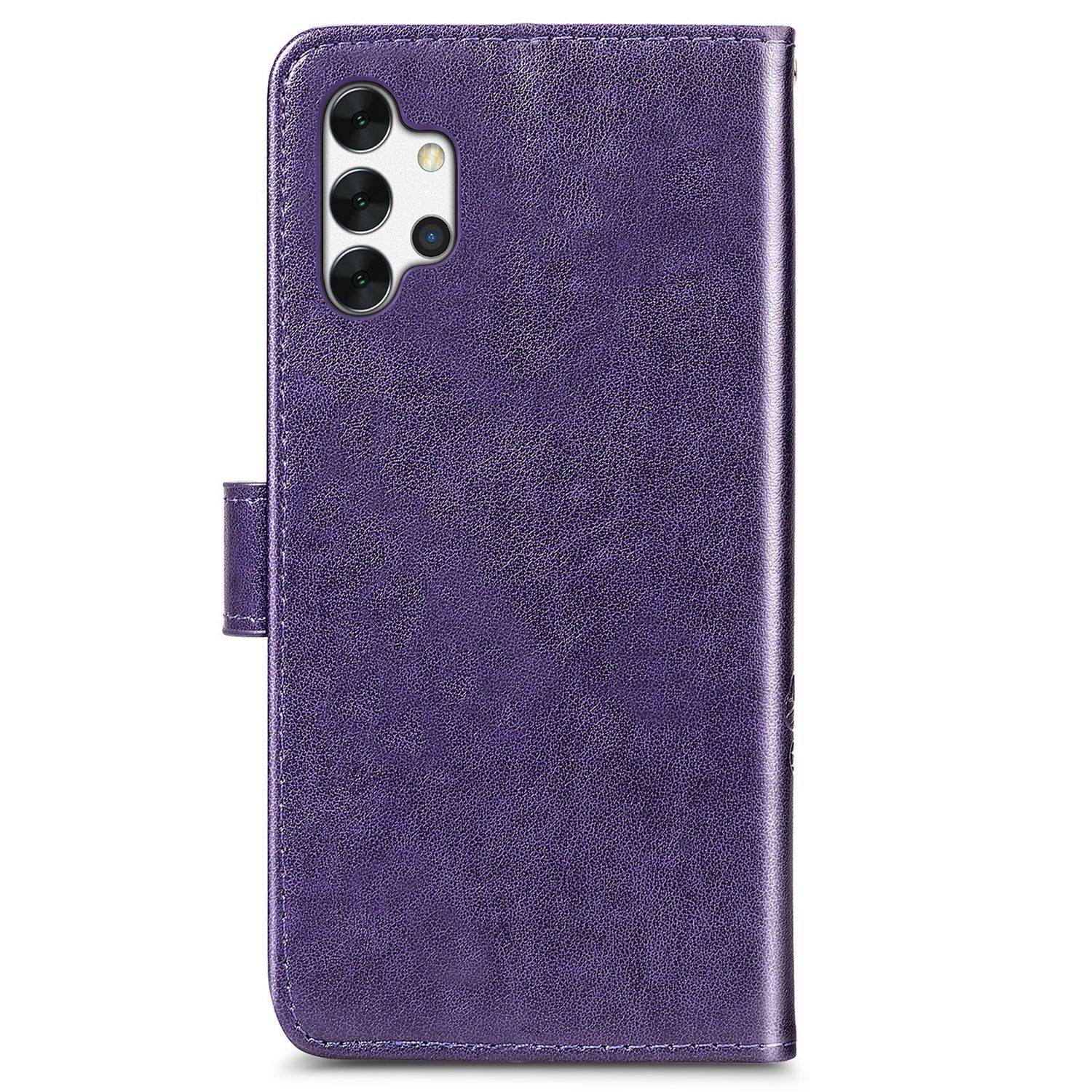Samsung Galaxy A32 5G Handyhülle Bookcover Violett