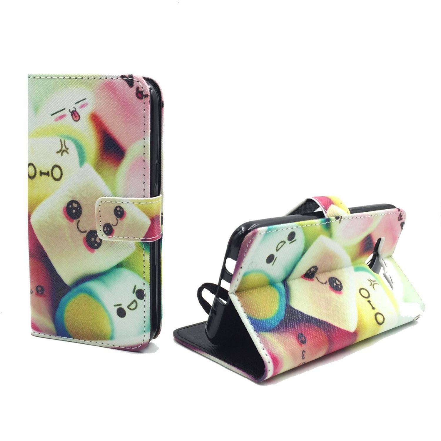 Samsung Galaxy J5 (2015) Handyhülle Bookcover Mehrfarbig