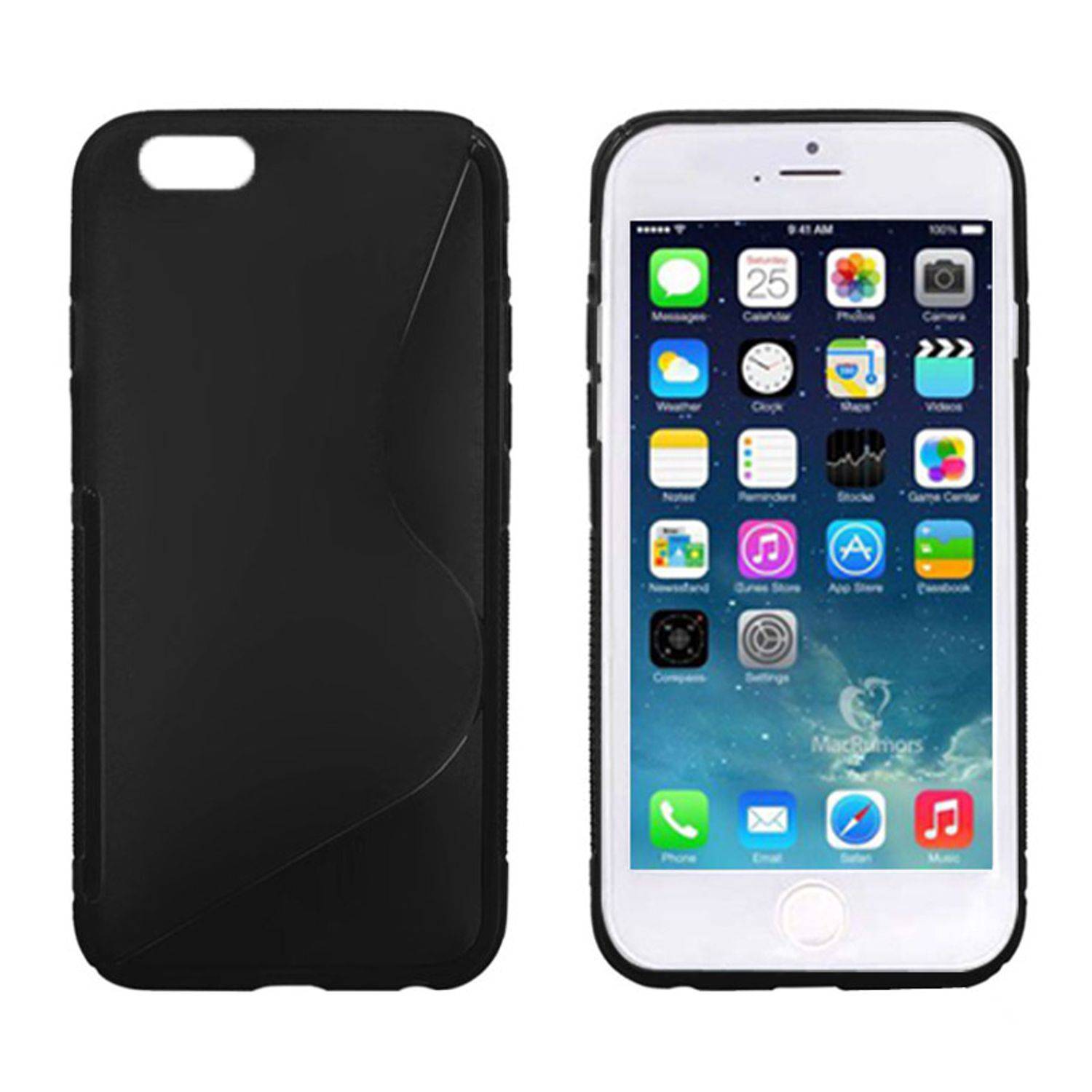 ASUS Zenfone 6 Handyhülle Backcover Schwarz
