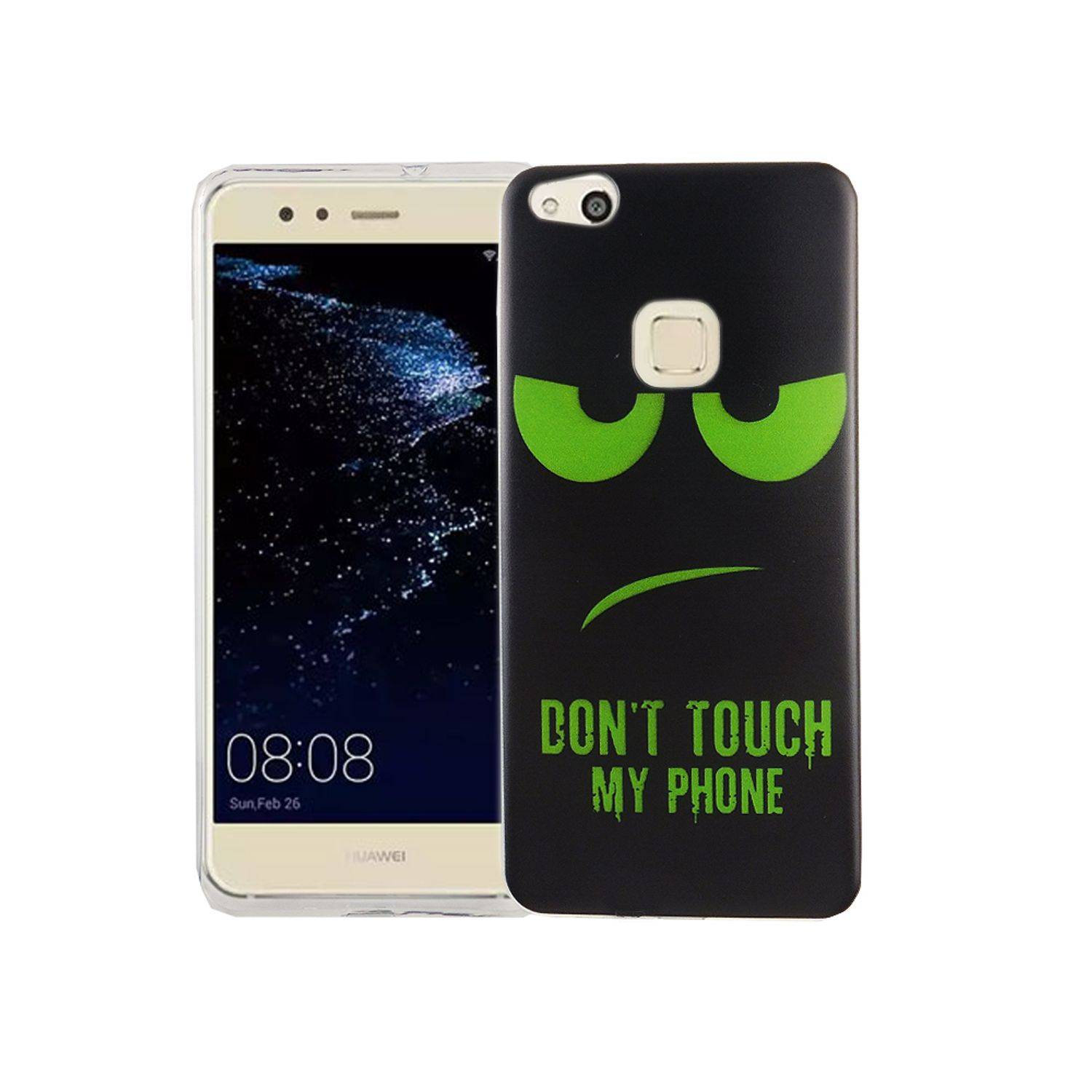 Huawei P10 Lite Handyhülle Bumper Backcover Grün