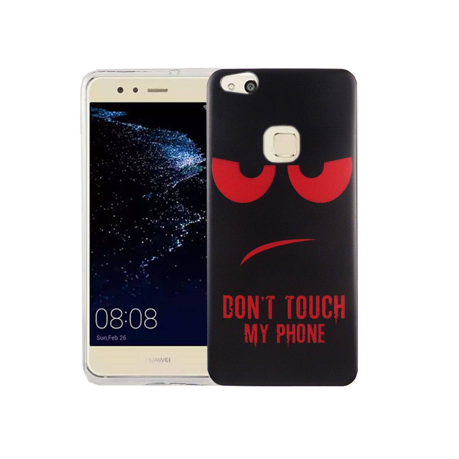 Huawei P10 Lite Handyhülle Bumper Backcover Rot