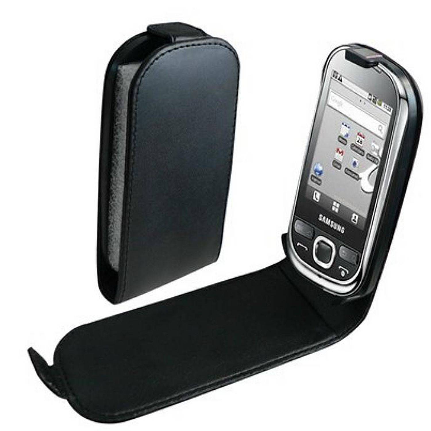 Samsung i5500 Handyhülle Backcover Schwarz
