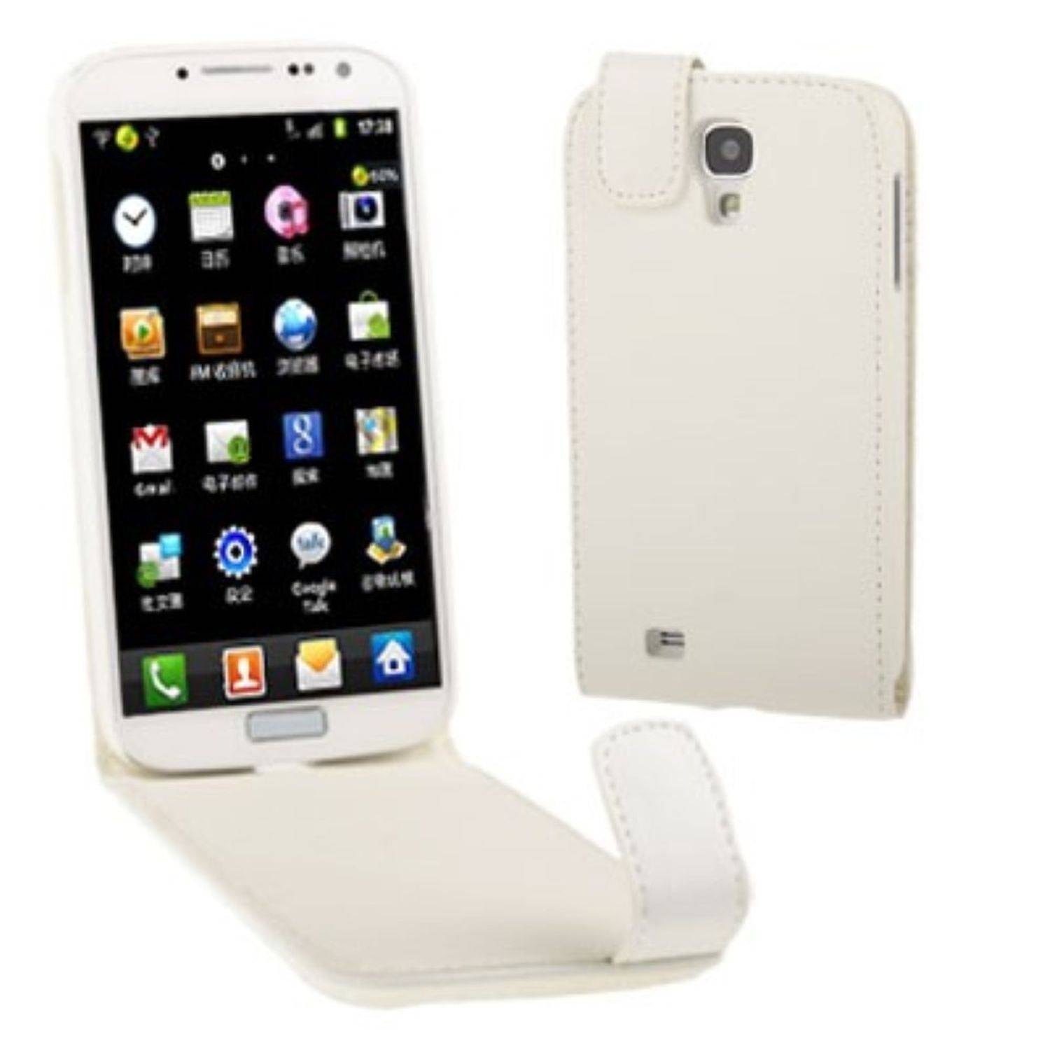 Samsung Galaxy S4 Handyhülle Backcover Weiß
