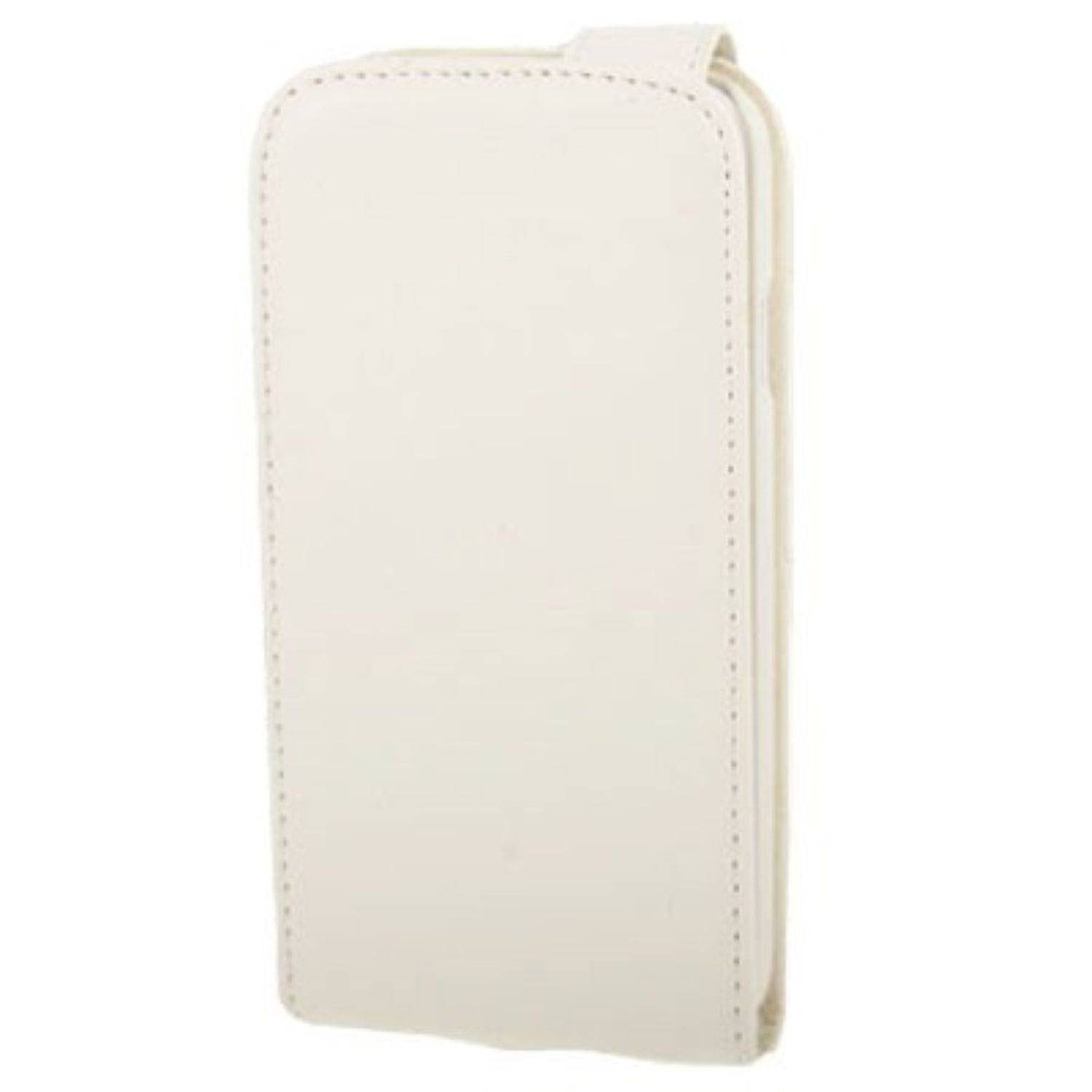 Samsung Galaxy S4 Handyhülle Backcover Weiß