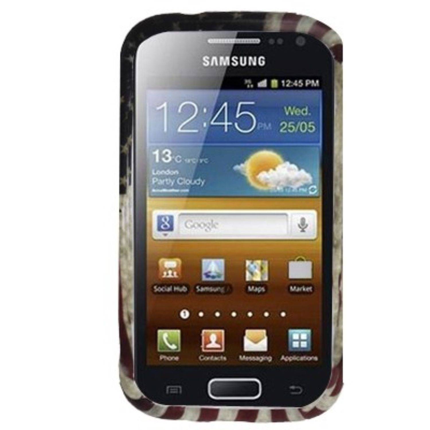 Samsung Galaxy Ace 2 i8160 Handyhülle Backcover Mehrfarbig