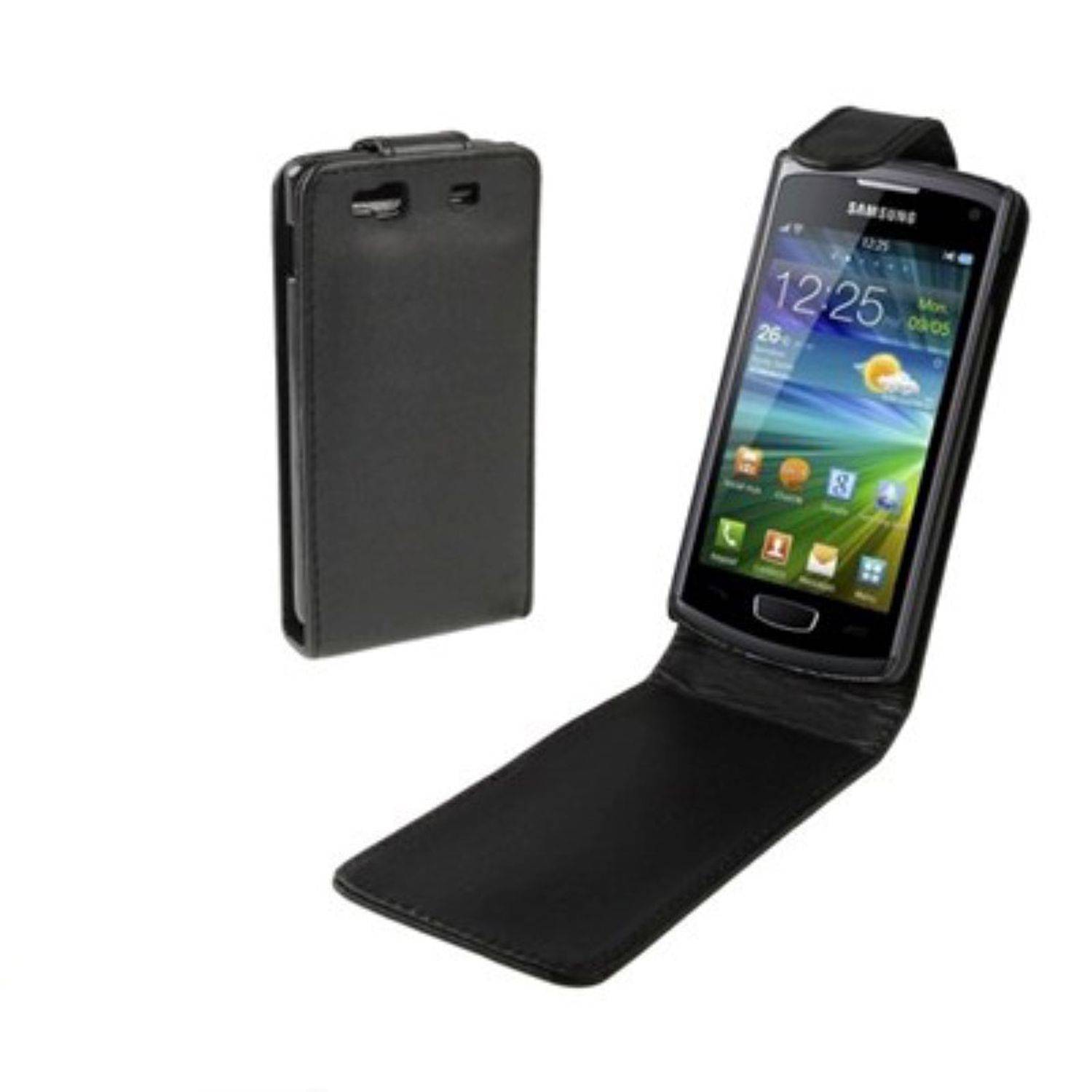Samsung S8600 Handyhülle Backcover Schwarz