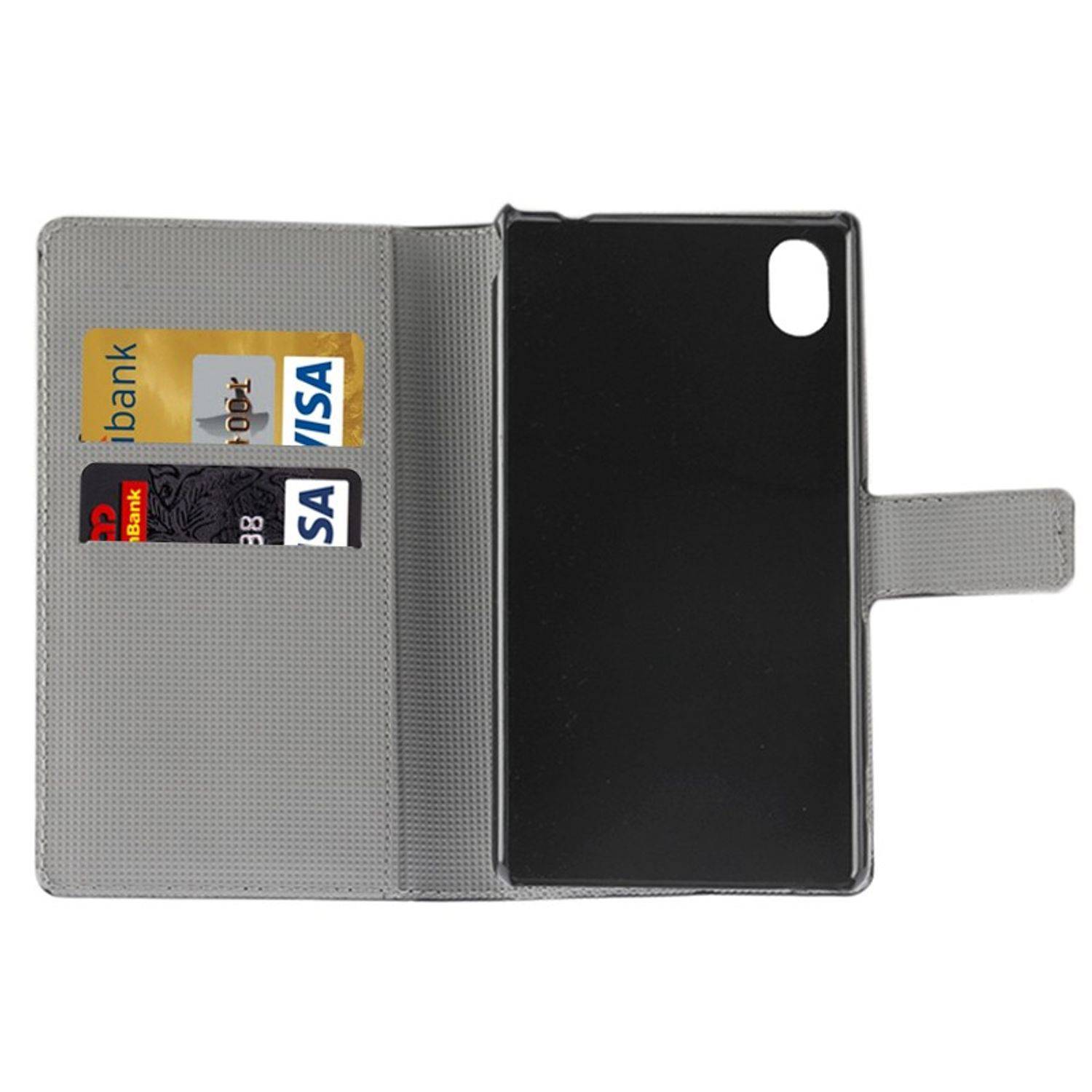 Huawei Ascend Y600 Handyhülle Backcover Schwarz