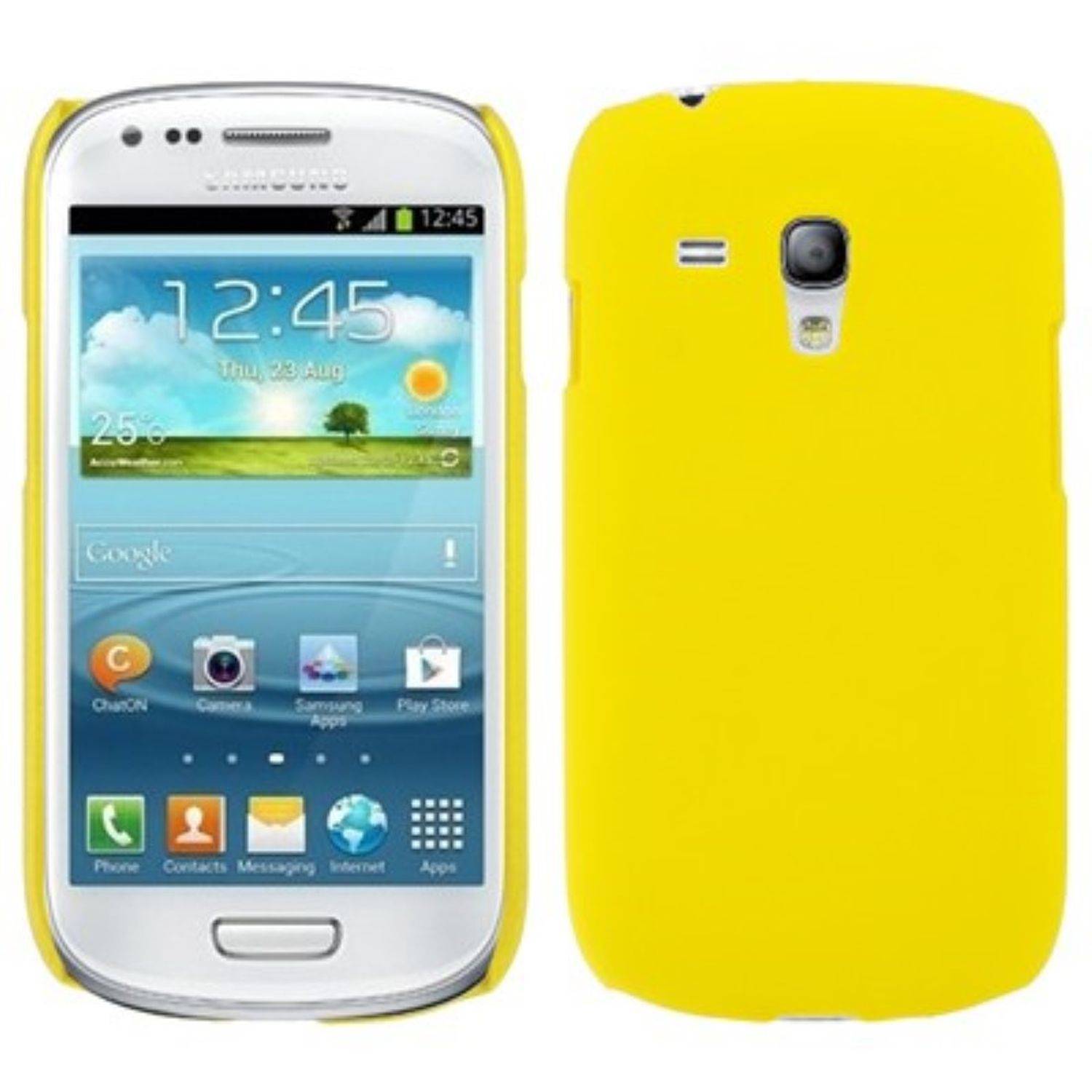 Samsung Galaxy S3 Mini Handyhülle Backcover Gelb