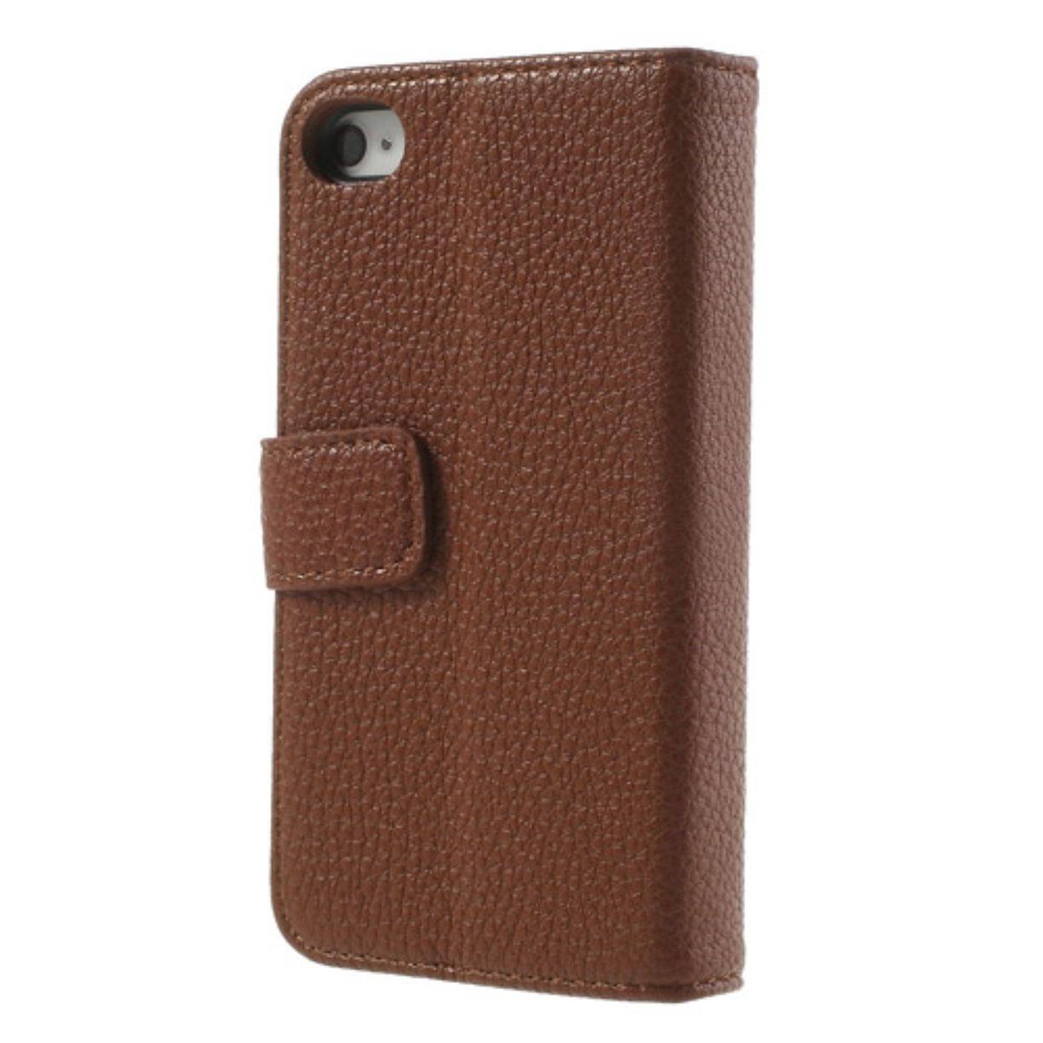 Apple iPhone 4 / 4s Handyhülle Backcover Braun