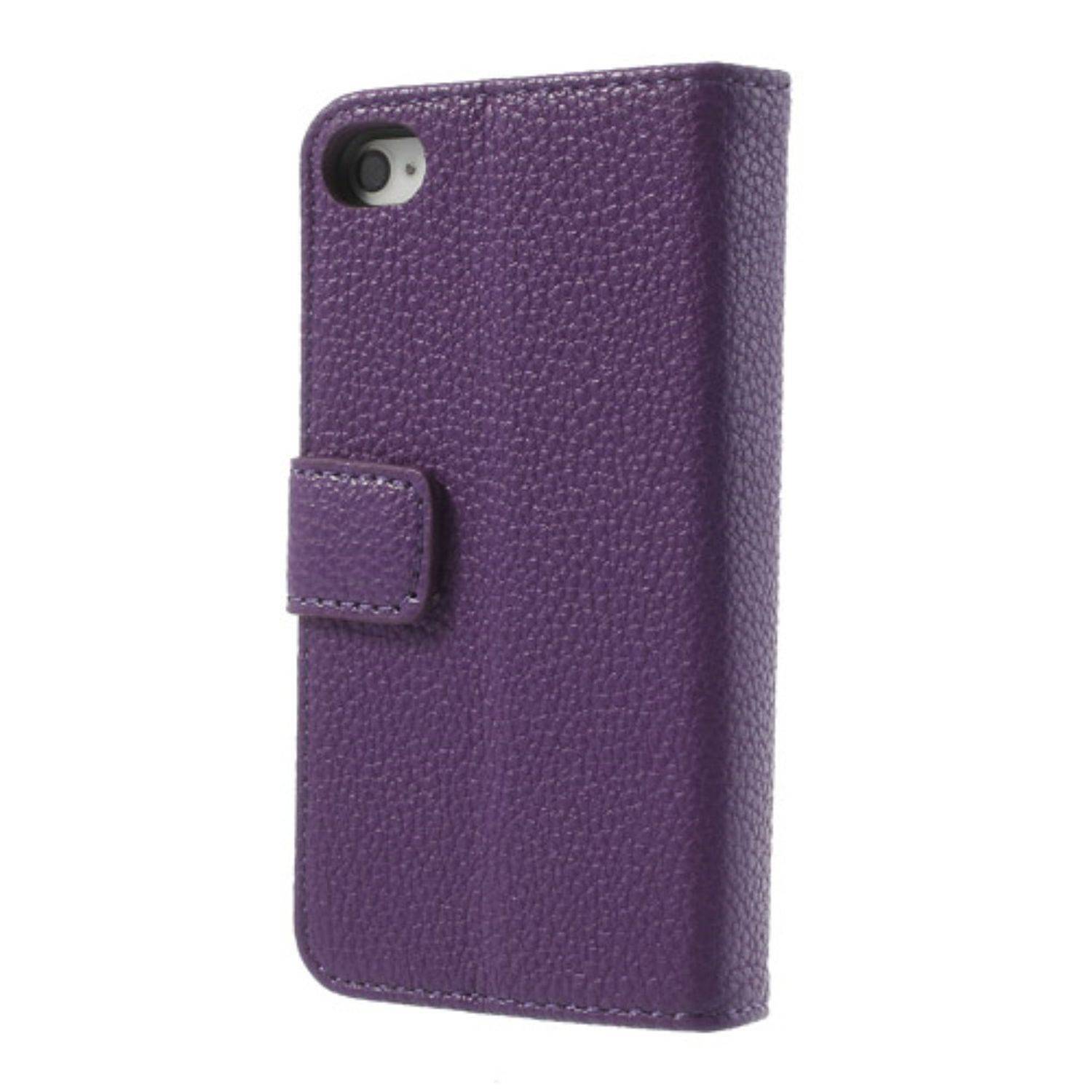 Apple iPhone 4 / 4s Handyhülle Backcover Violett