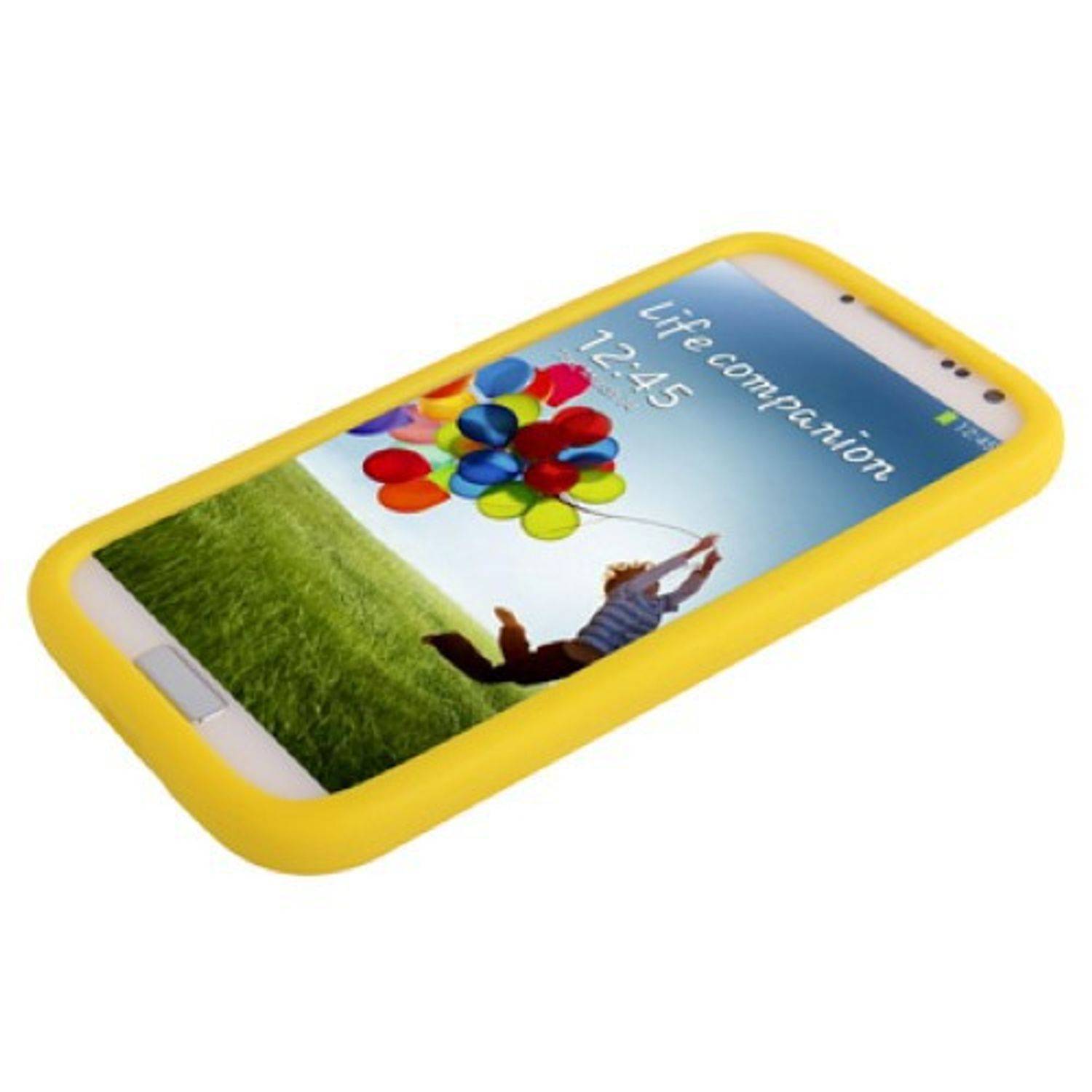 Samsung Galaxy S4 Handyhülle Backcover Gelb