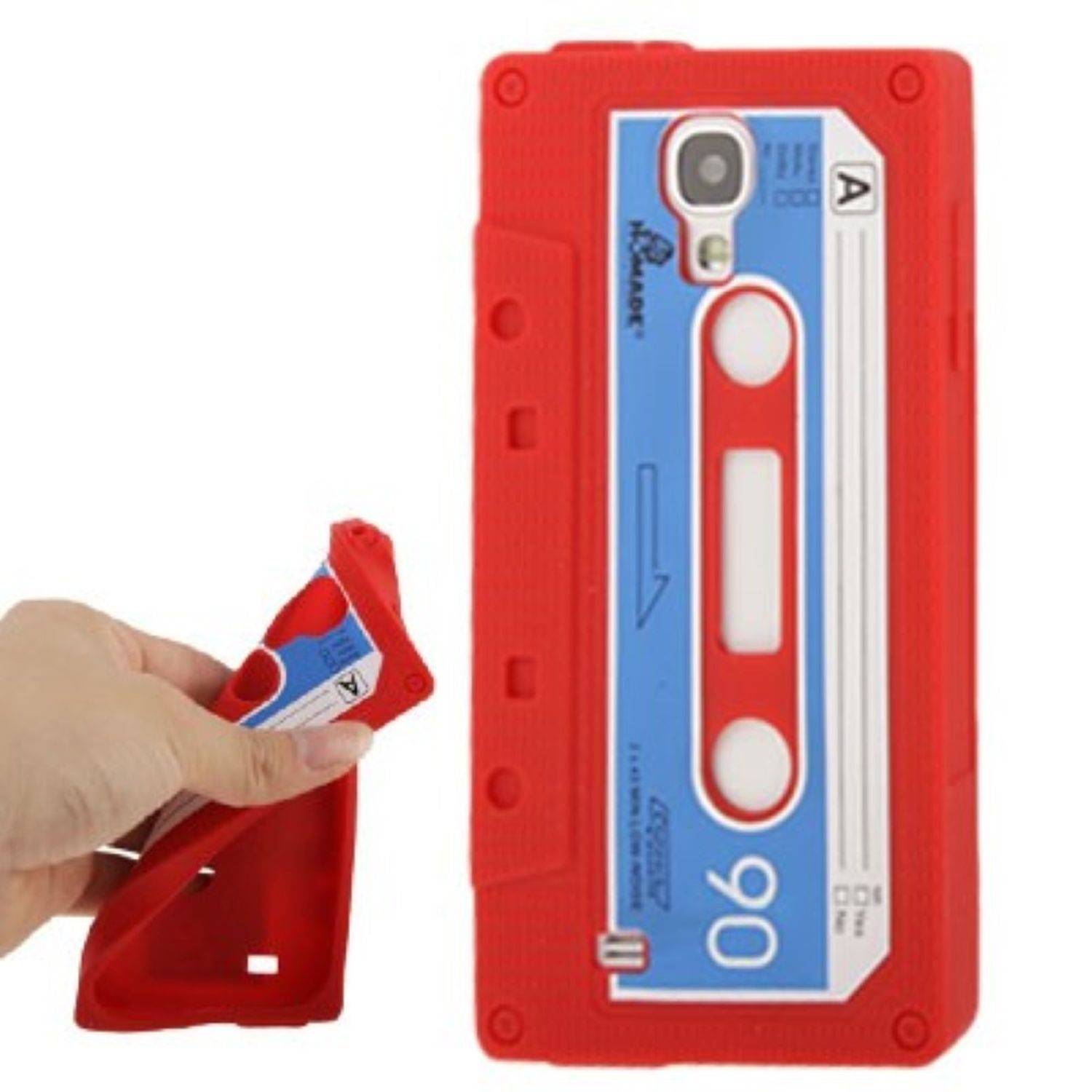 Samsung Galaxy S4 Handyhülle Backcover Rot